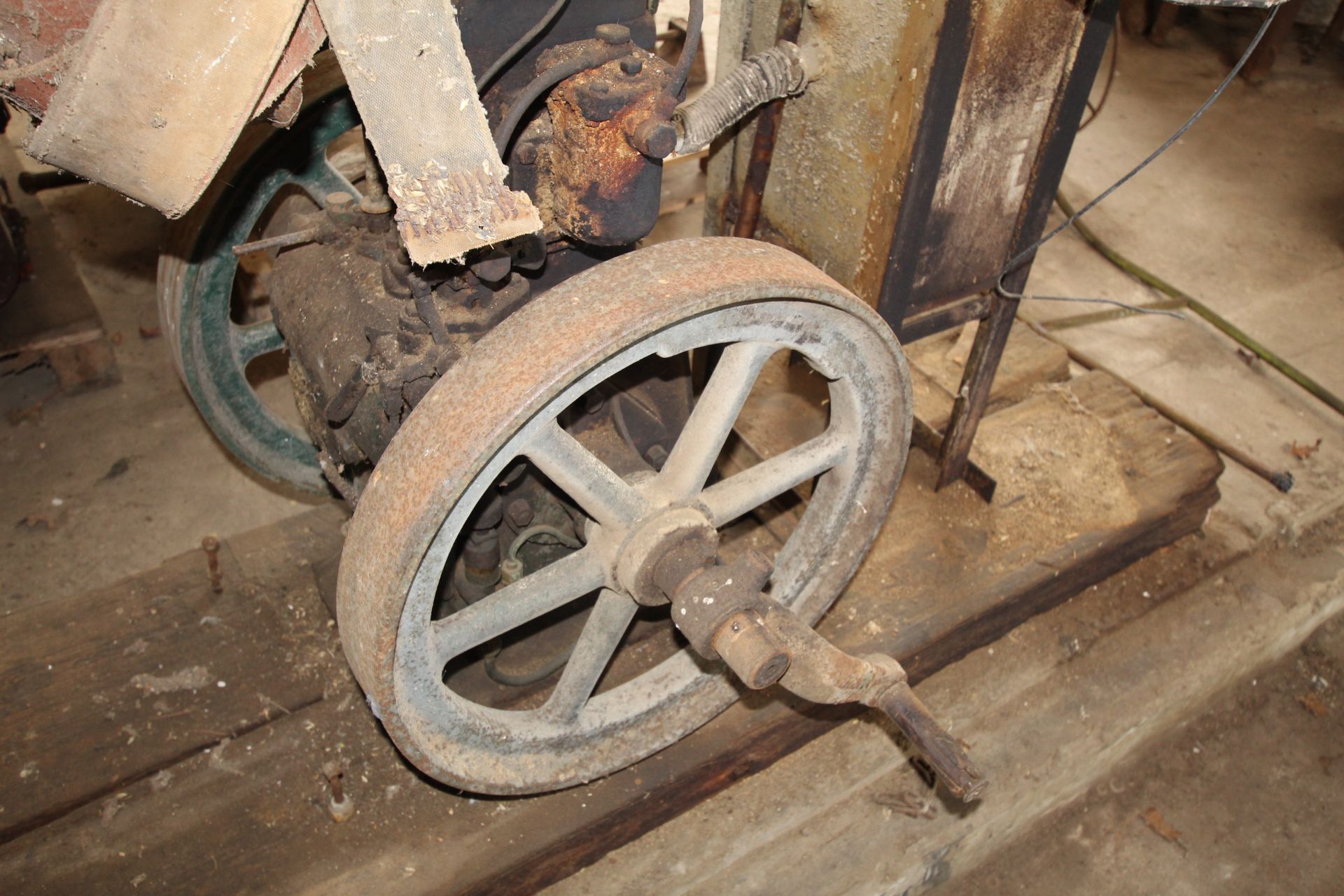 R A Lister & Co stationary engine. Owned from new. To be sold in situ and removed at purchaser’s - Image 5 of 7