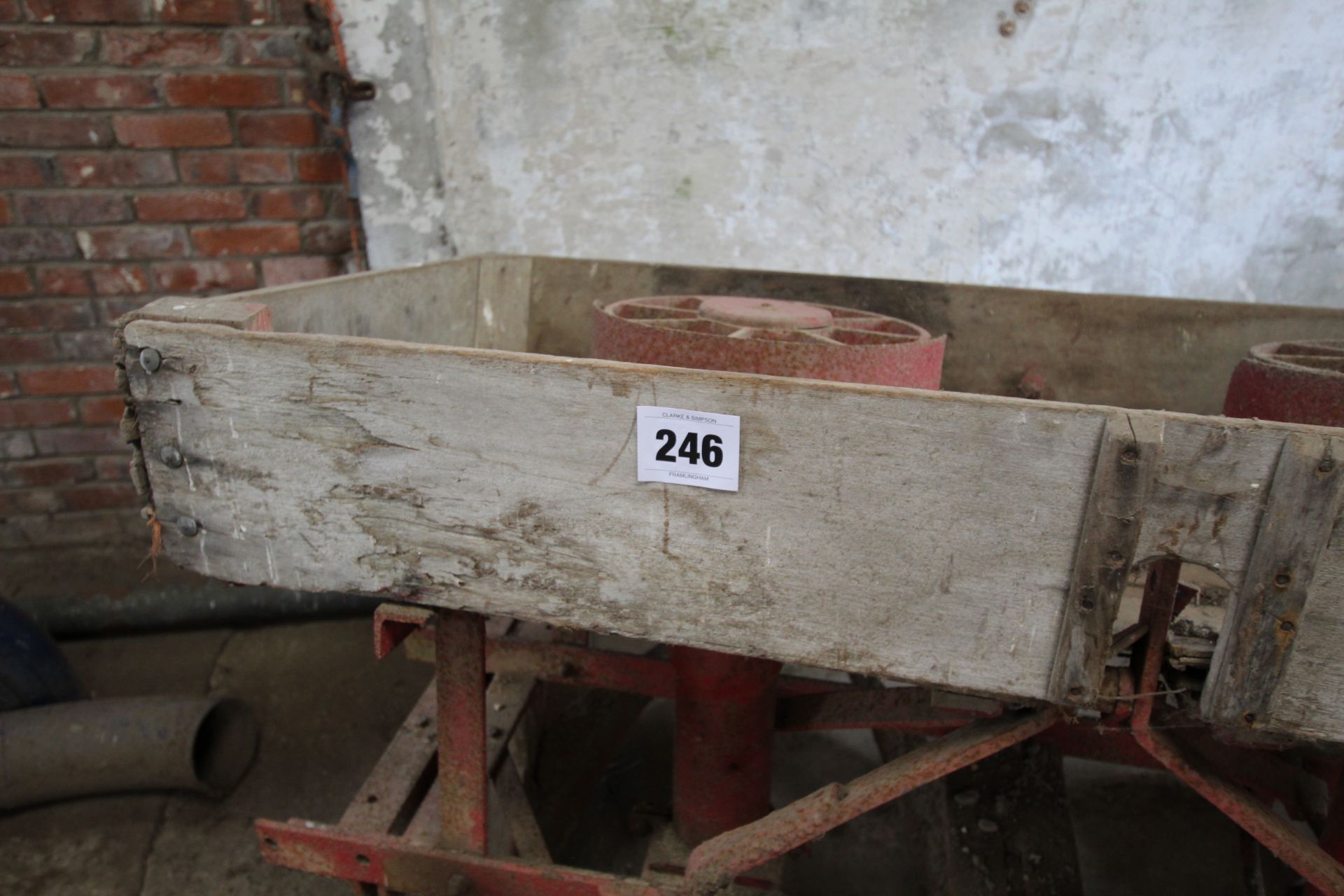 Bamlett two row potato planter. - Image 4 of 9