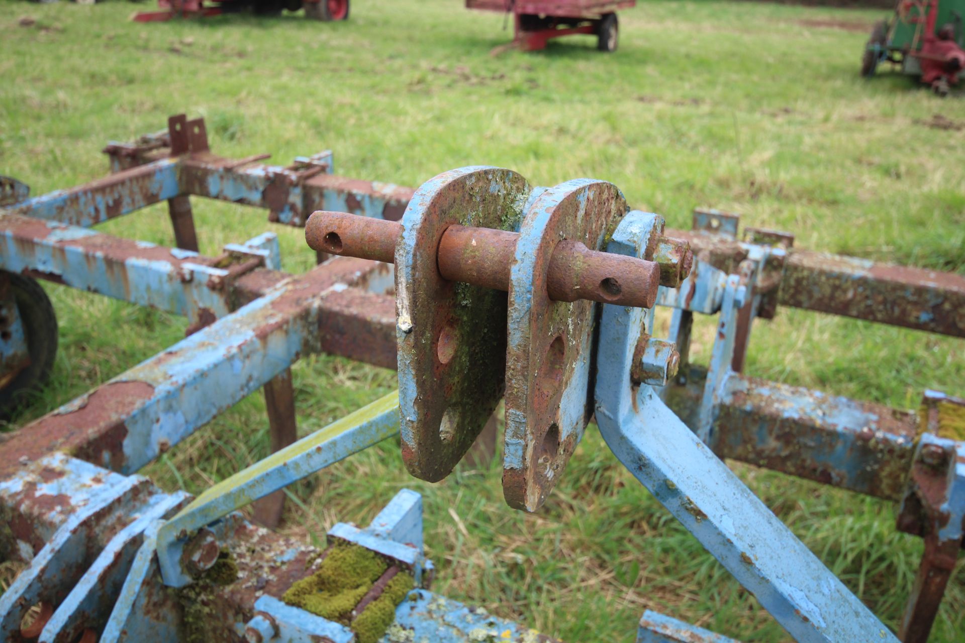 Ransomes C Series 12ft rigid leg cultivator. Owned from new. - Image 6 of 16