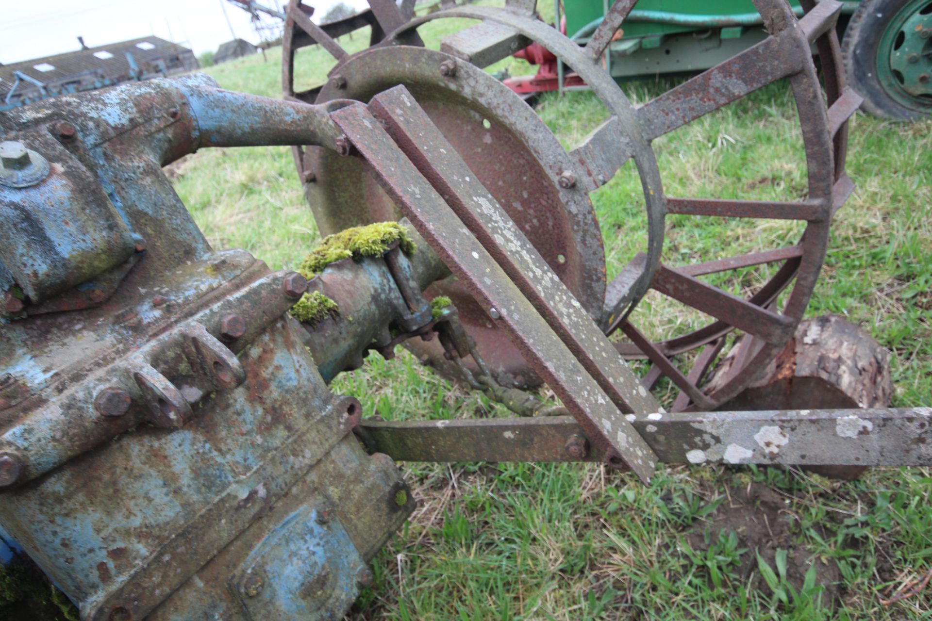 Farm made tool carrier for crawler. Based on Fordson Major backend. - Image 18 of 31