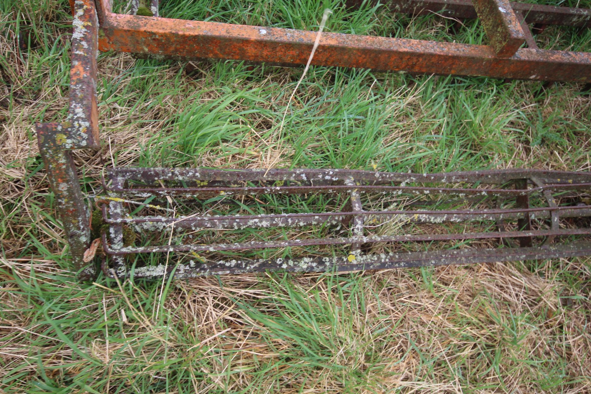 Blench 10ft mounted combination harrow. Comprising two rows spring tines, four rows Dutch harrow - Image 14 of 16