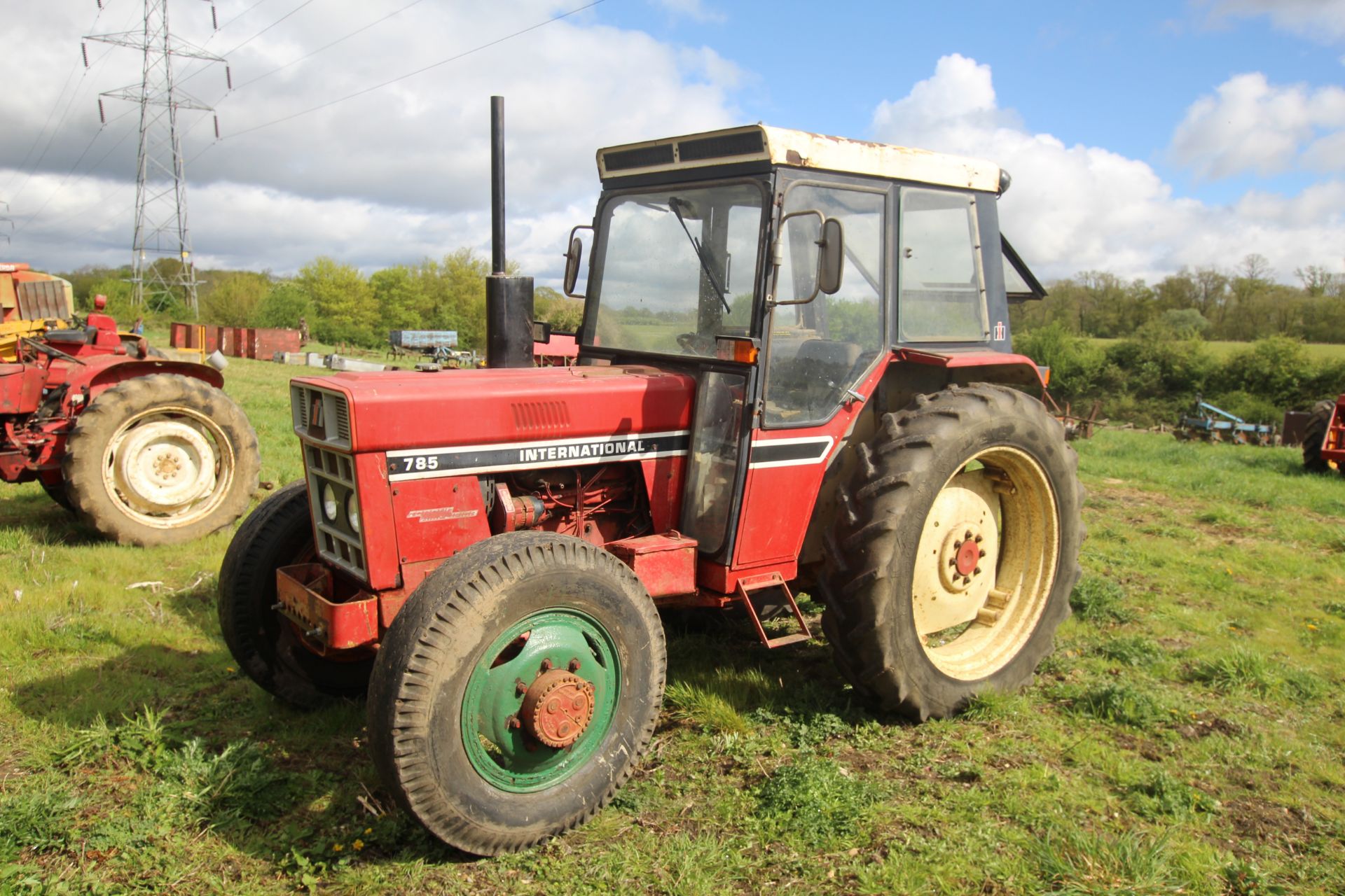 International 785 4WD tractor. Registration A684 FGV. Date of first registration 24/08/1983. 4,144 - Bild 51 aus 56