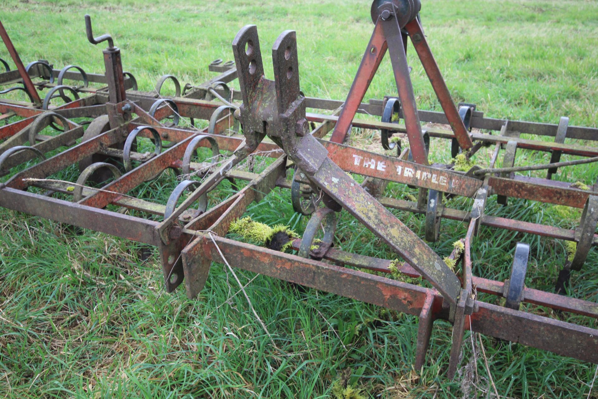 Kongskilde Triple K manual fold spring tines. - Image 5 of 22