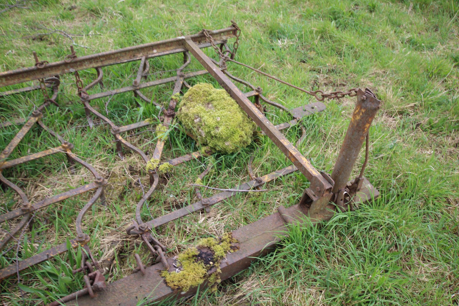 Farm made set of seed harrows. - Image 5 of 8