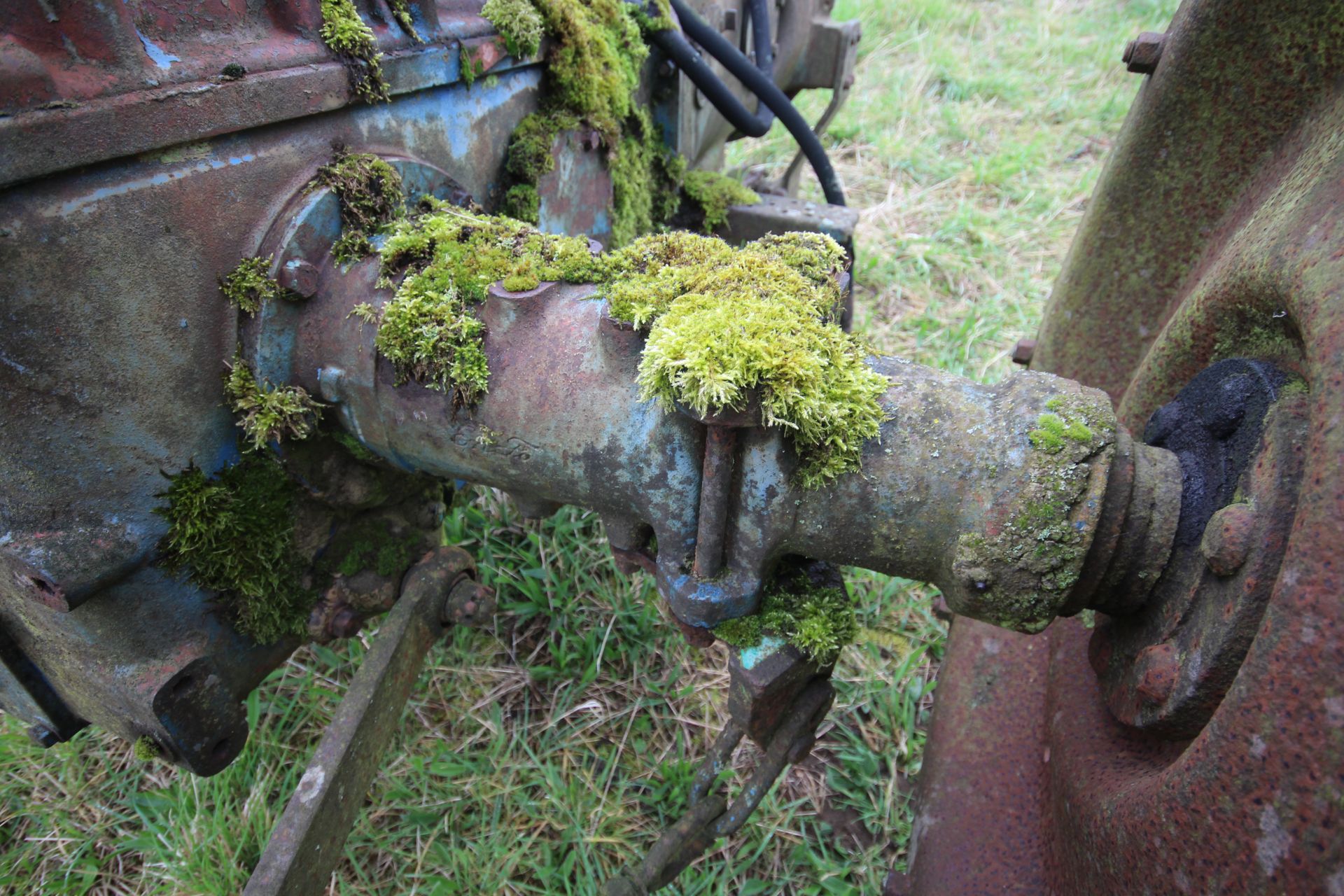 Farm made tool carrier for crawler. Based on Fordson Major backend. - Image 14 of 31