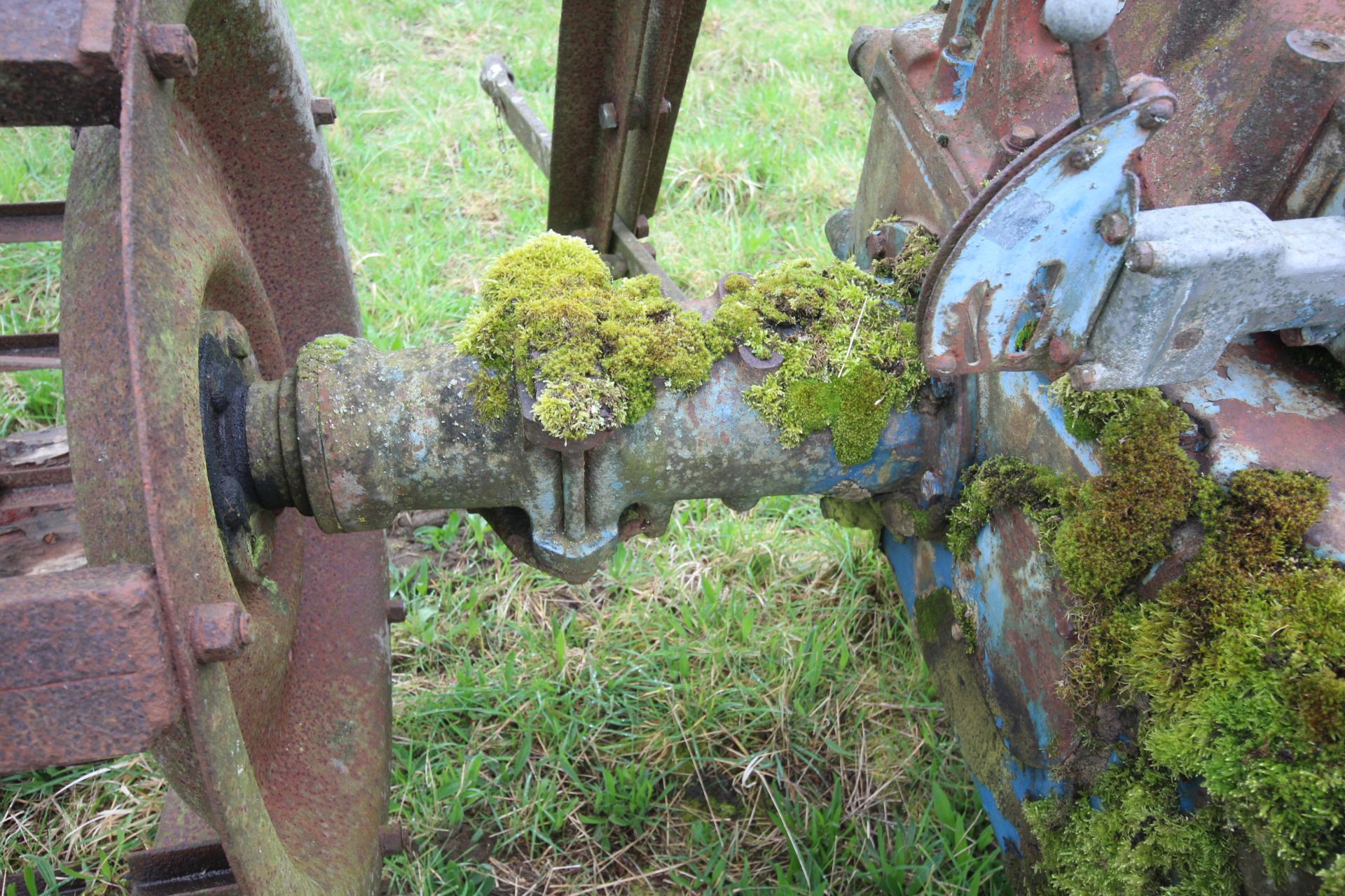 Farm made tool carrier for crawler. Based on Fordson Major backend. - Image 10 of 31