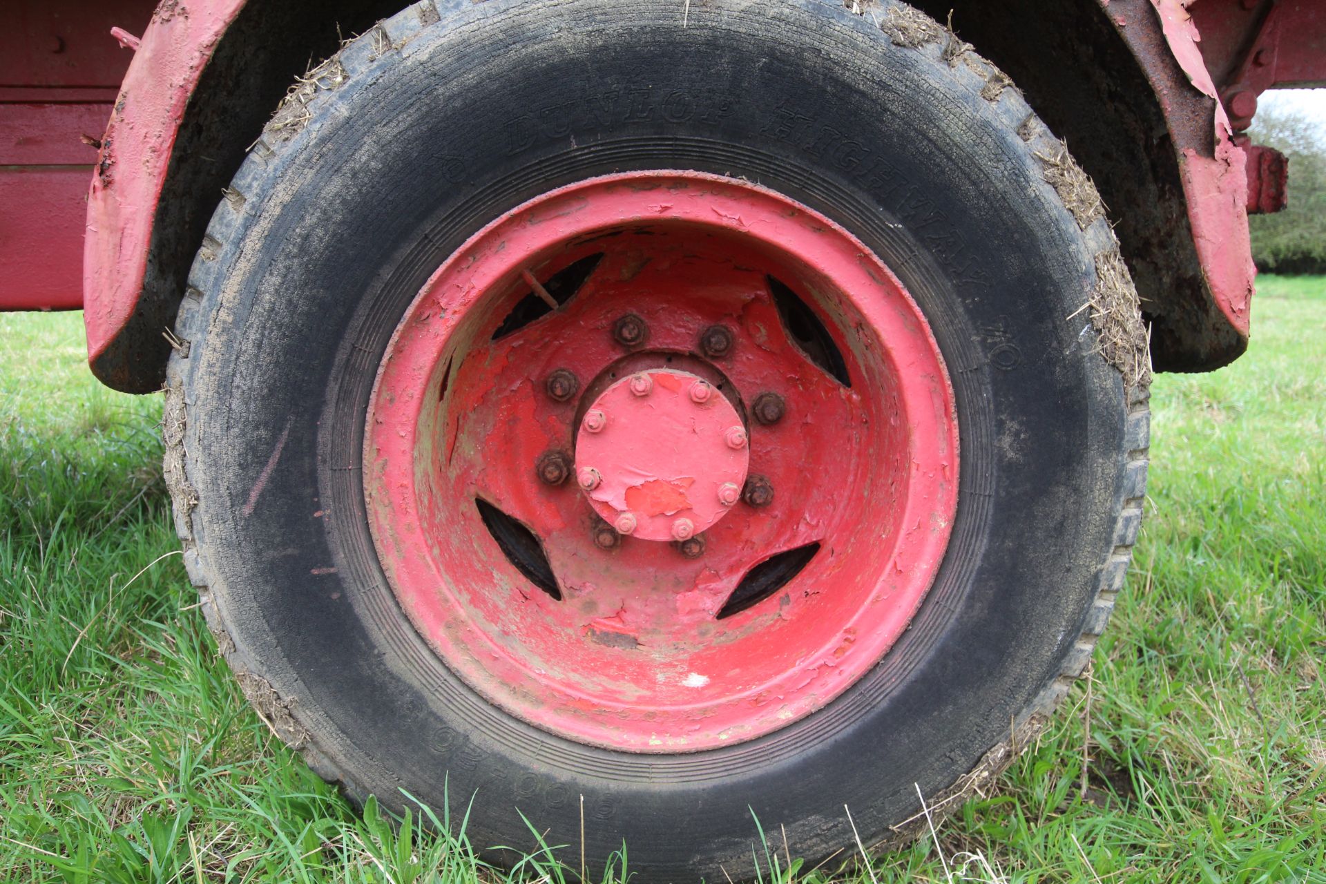 10T single axle lorry conversion tipping trailer. With twin wheels and steel body. Ex-Leyland - Image 23 of 51