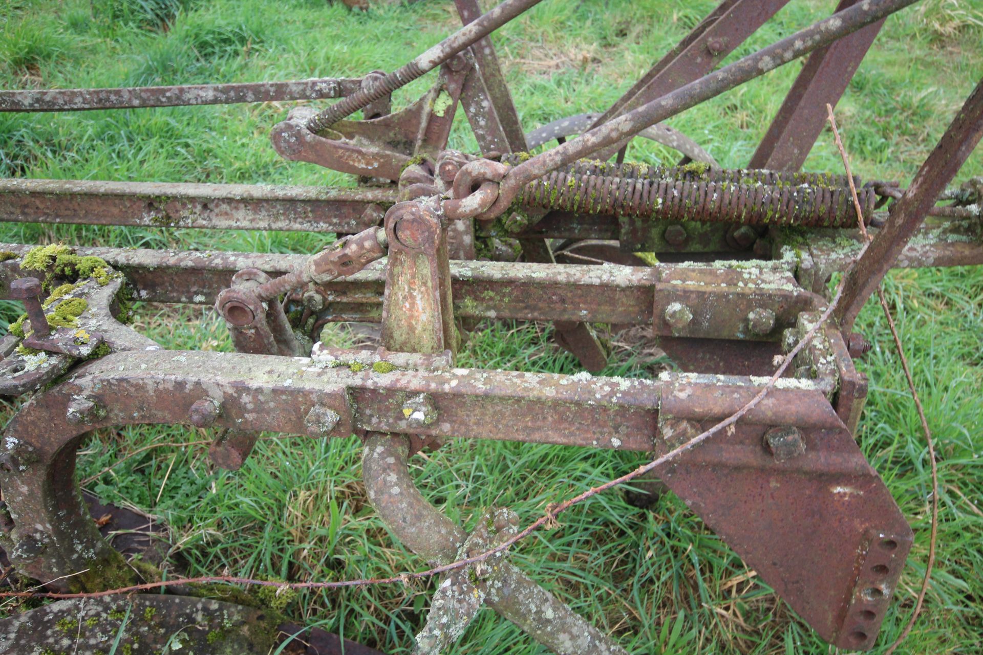 Ransomes three furrow trailed plough (no drawbar). - Bild 16 aus 19