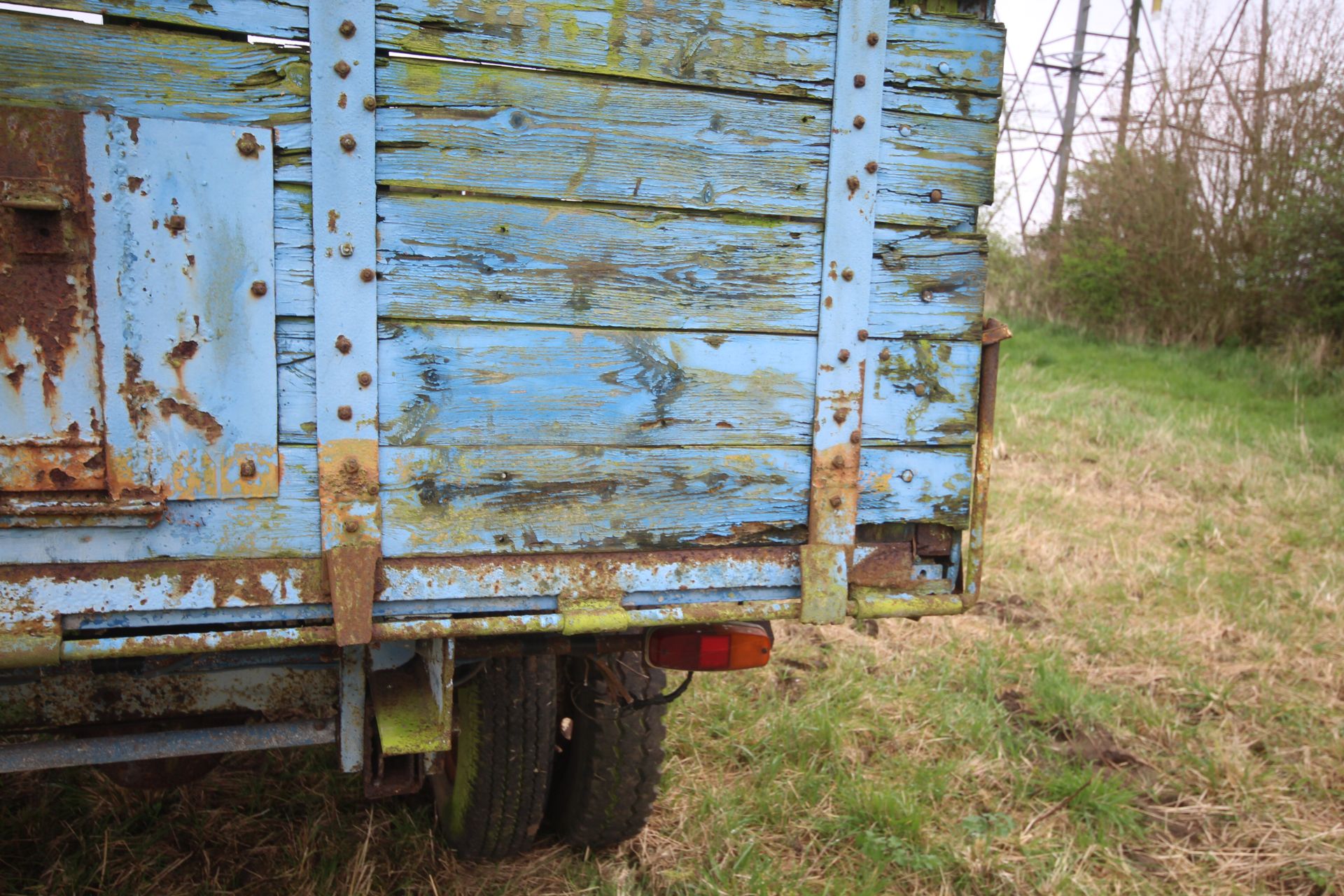 8T single axle lorry conversion tipping trailer. Ex-BMC. - Image 25 of 44