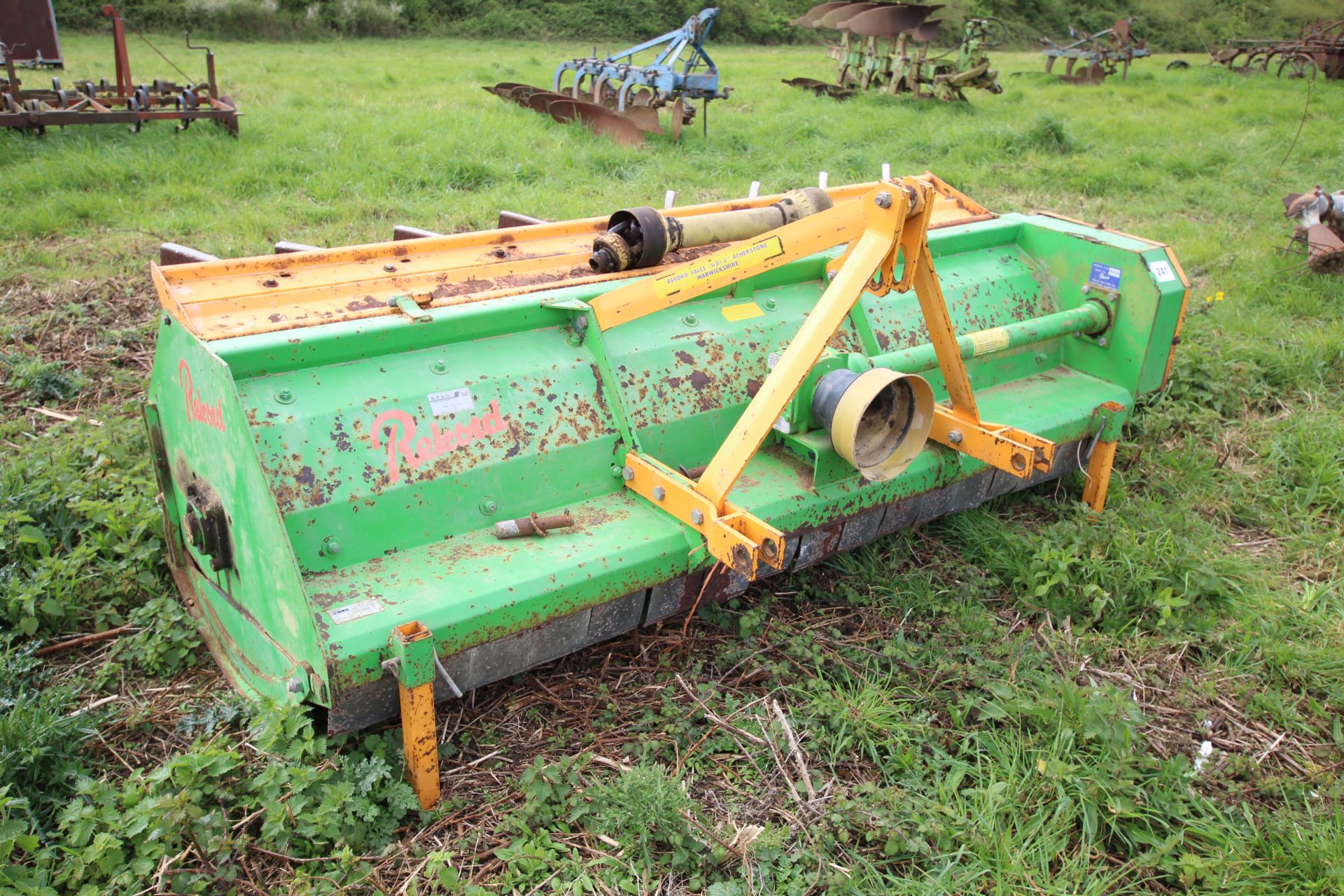 Rekord PTO driven straw chopper. Owned from new.