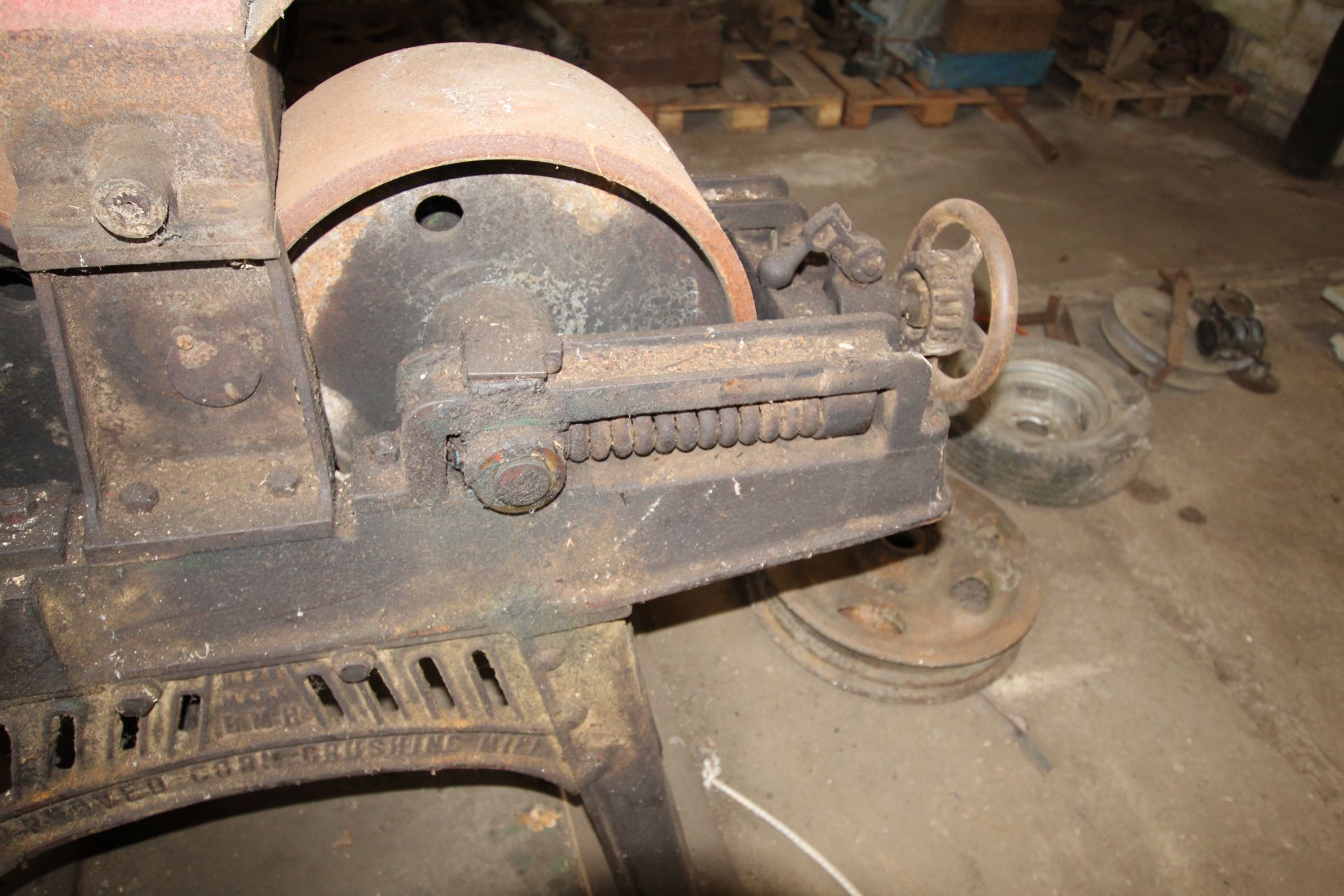 Bentall roller mill with hopper. To be sold in situ and removed at purchaser’s expense. - Image 3 of 10