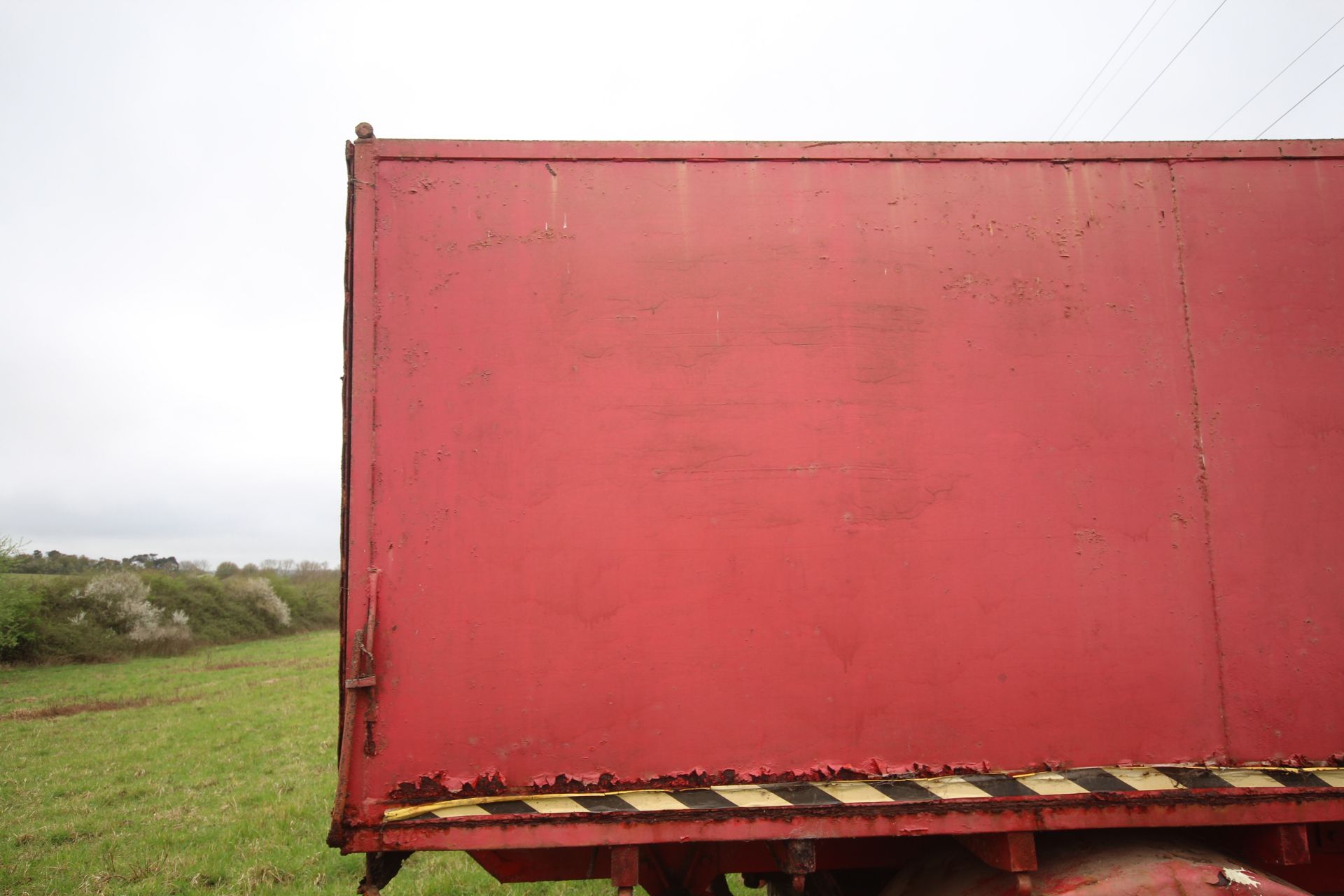 10T single axle lorry conversion tipping trailer. With twin wheels and steel body. Ex-Leyland - Image 36 of 51