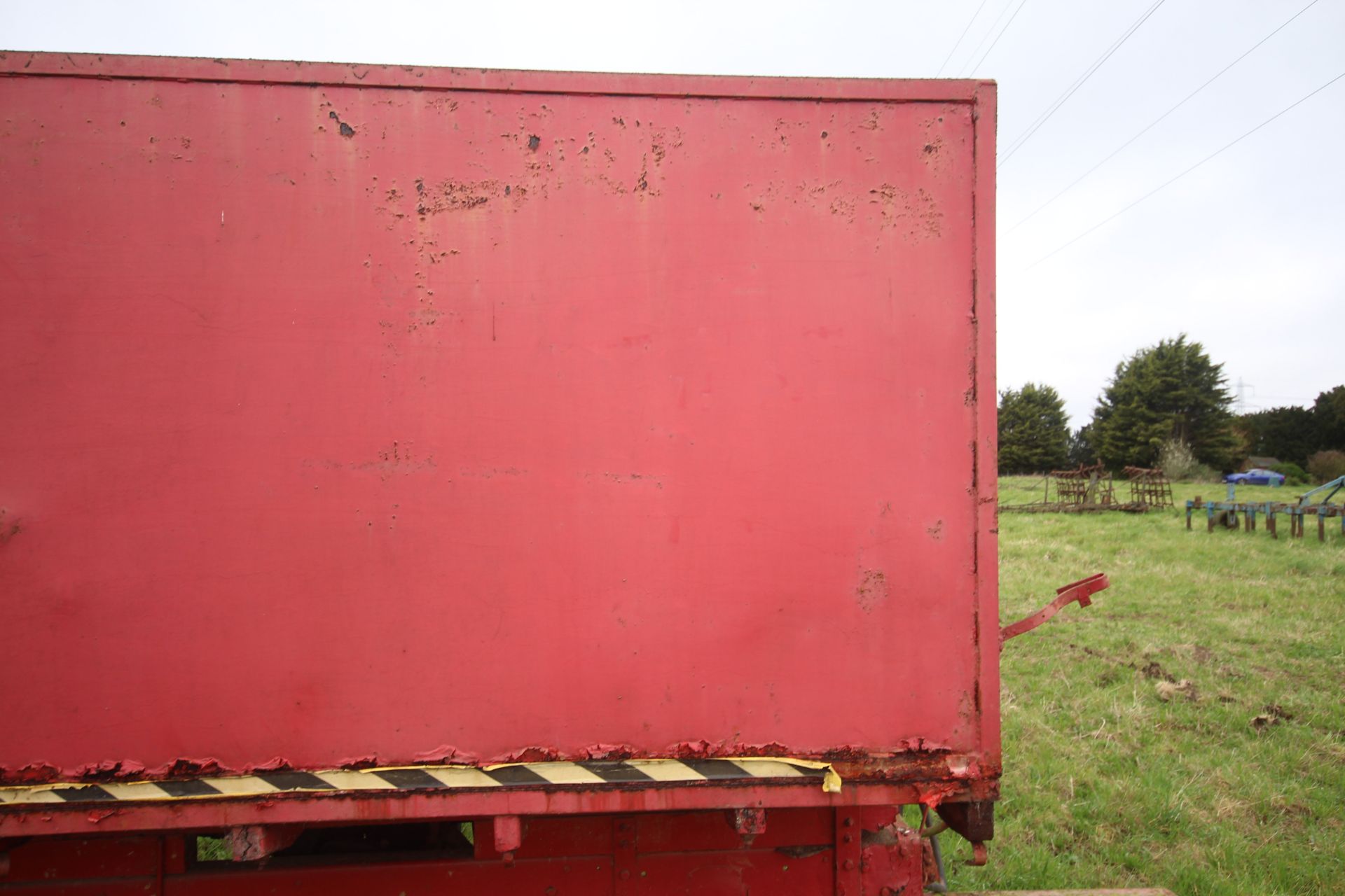 10T single axle lorry conversion tipping trailer. With twin wheels and steel body. Ex-Leyland - Image 38 of 51