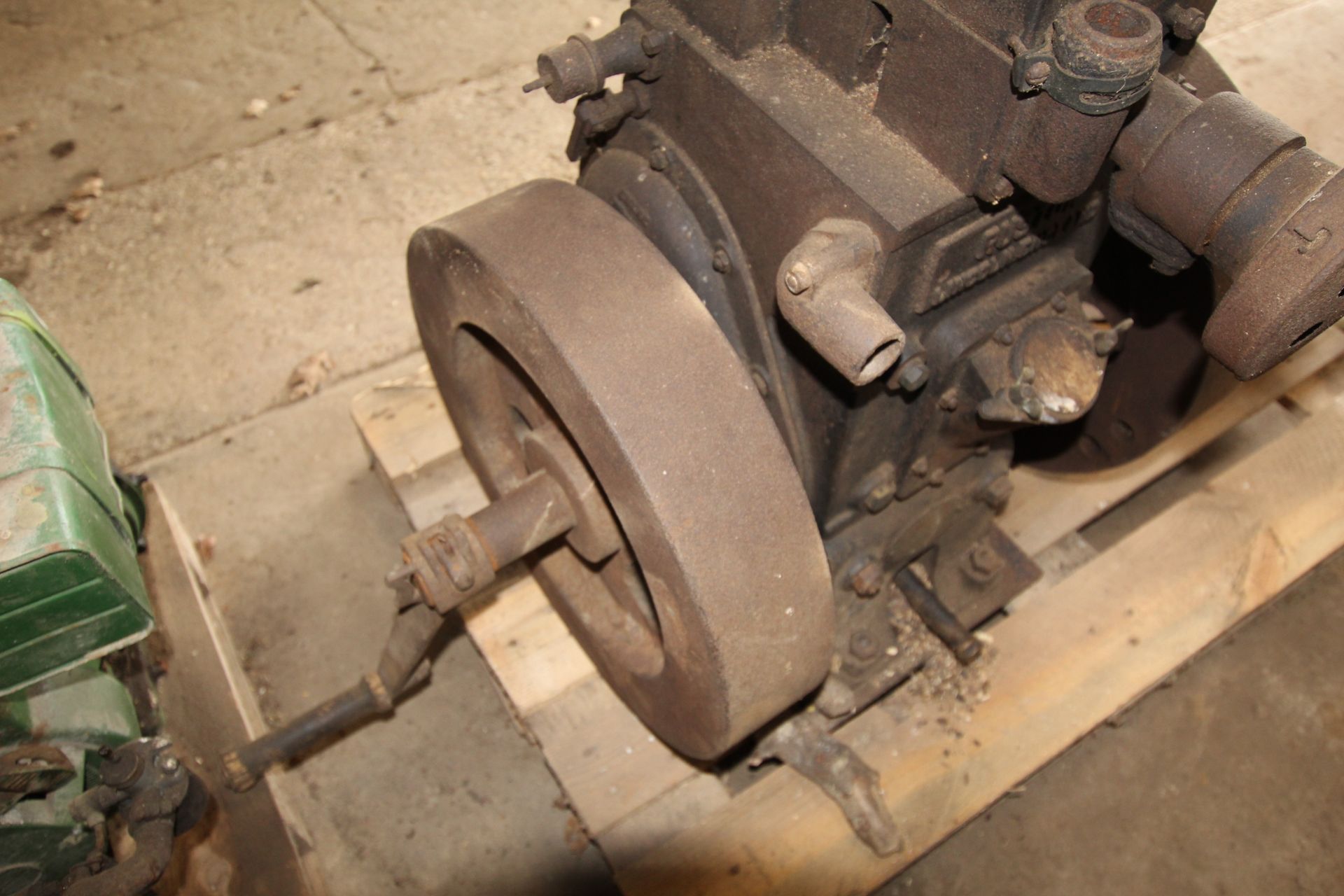 Ruston single cylinder stationary engine. - Image 6 of 6