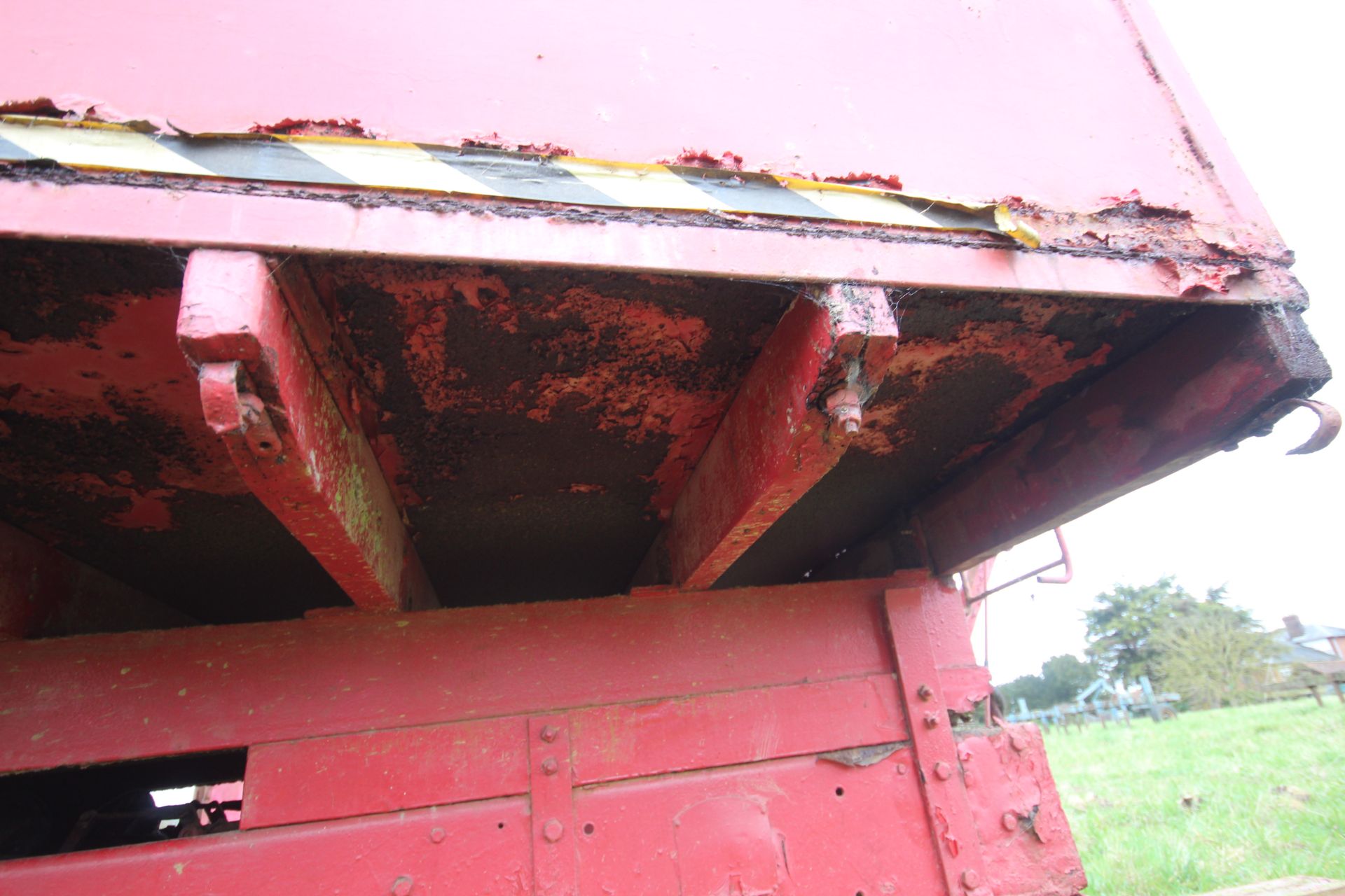 10T single axle lorry conversion tipping trailer. With twin wheels and steel body. Ex-Leyland - Image 46 of 51