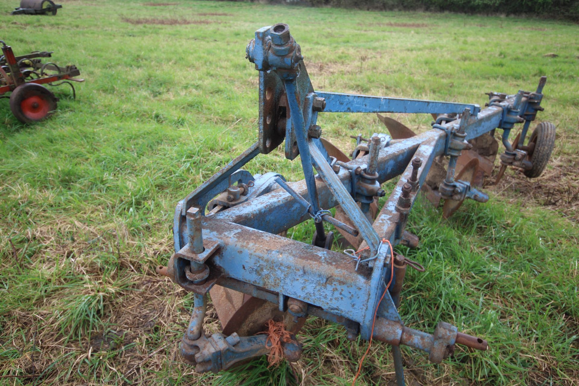 Ransomes TS90-12-4 4 furrow conventional plough. Owned from new. - Bild 5 aus 24