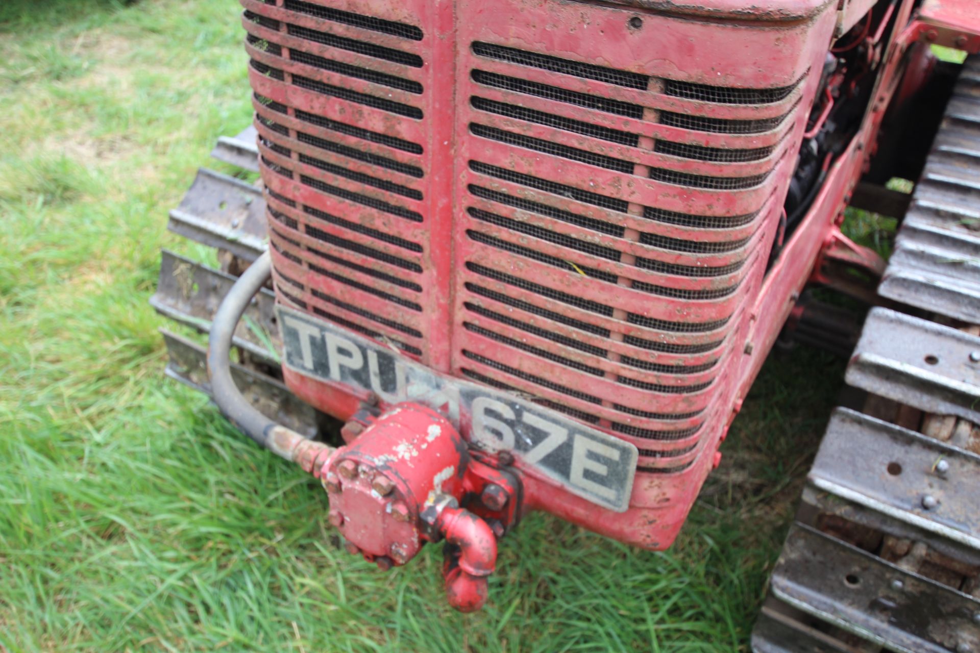 International BTD6 steel track crawler. Registration TPU 467E (expired). Serial Number 9856. With - Bild 6 aus 40