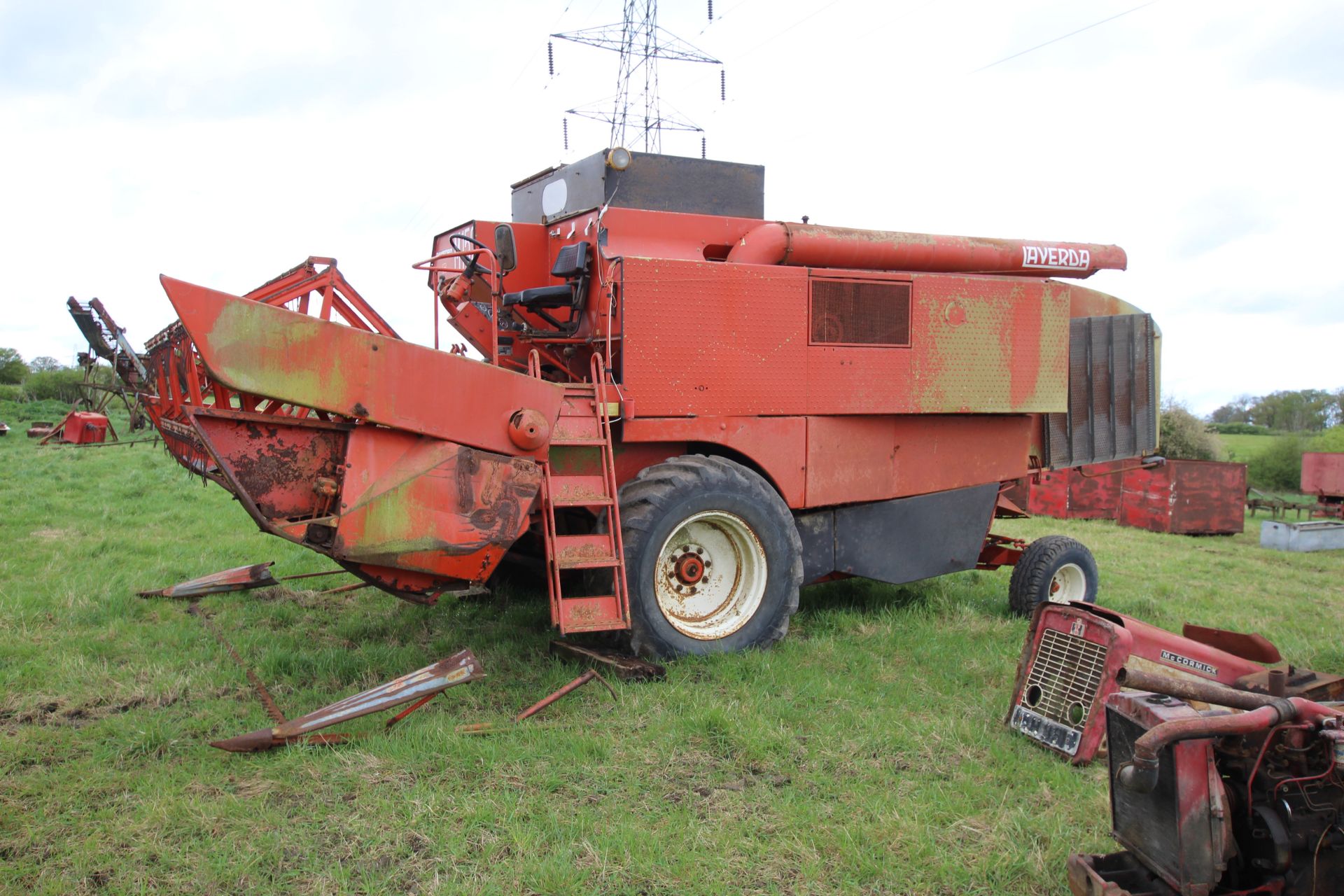 Laverda M152 combine harvester. Registration DFW 270T. Date of first registration 21/08/1979. 2, - Image 4 of 55