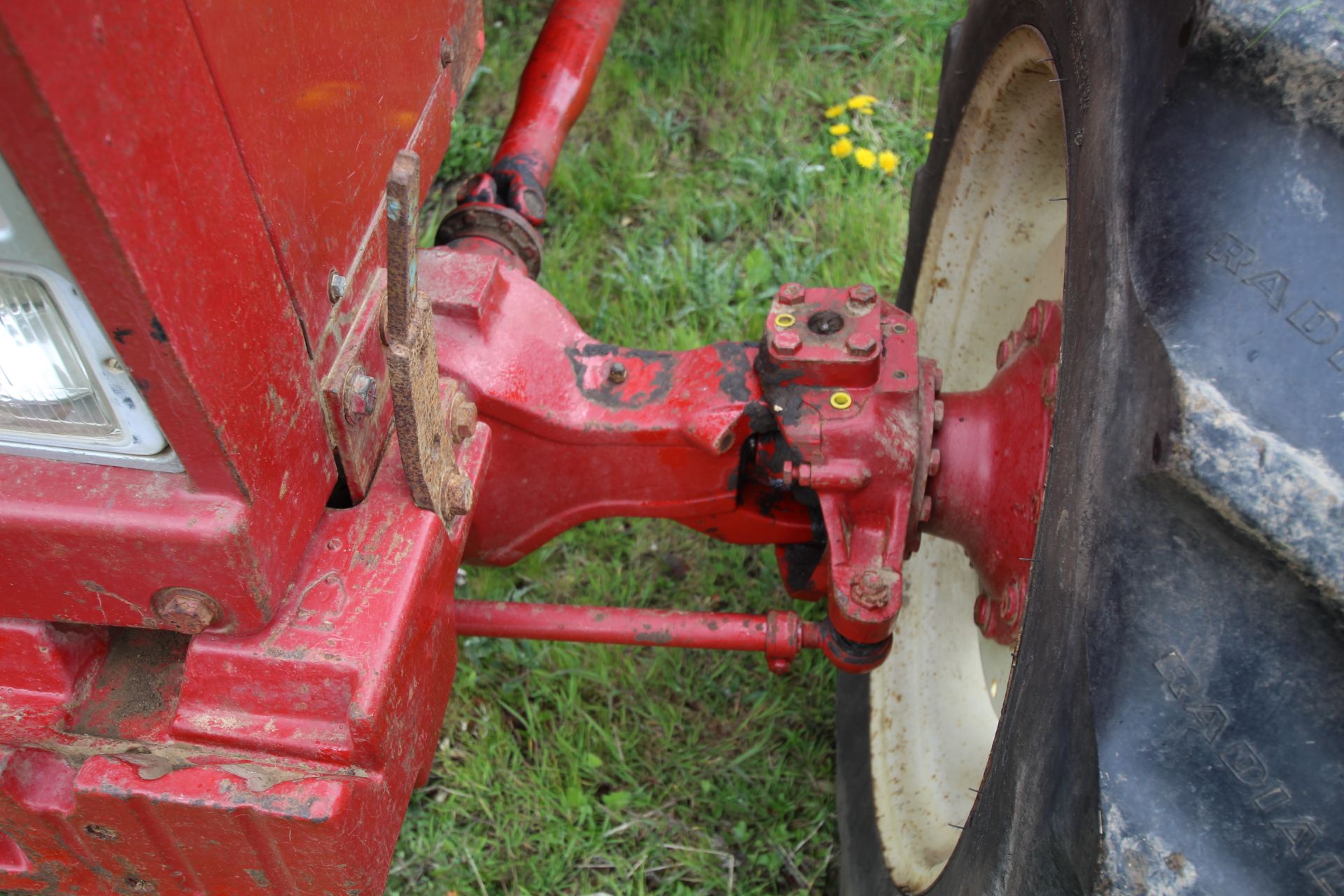 International 956 XL 4WD tractor. Registration ADX 134Y. Date of first registration 08/10/1982. 6, - Image 7 of 55