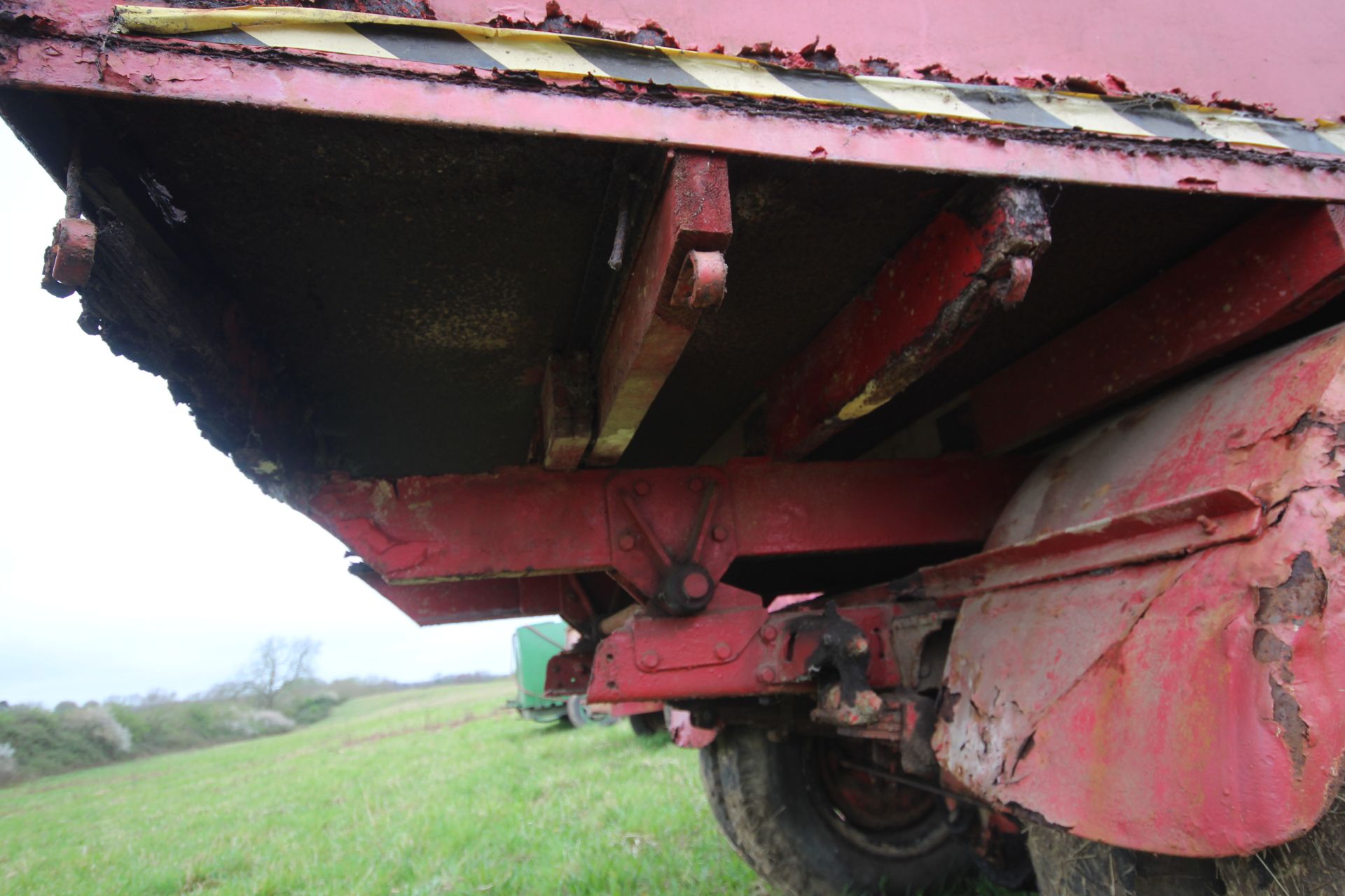 10T single axle lorry conversion tipping trailer. With twin wheels and steel body. Ex-Leyland - Image 39 of 51