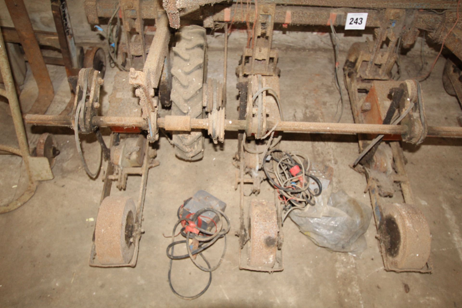 Stanhay six row mounted beet drill. With bout markers. - Image 2 of 7