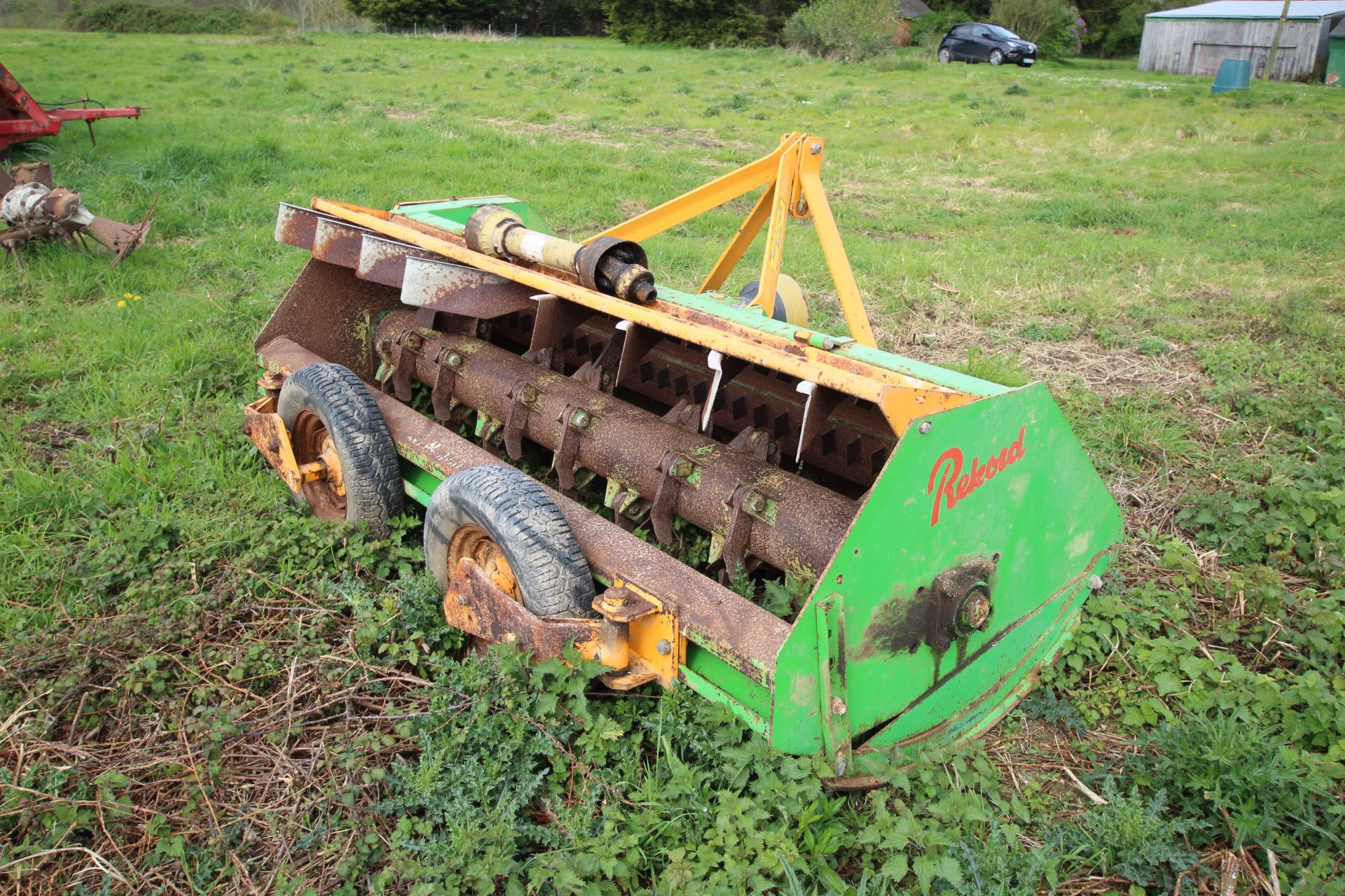 Rekord PTO driven straw chopper. Owned from new. - Image 2 of 15