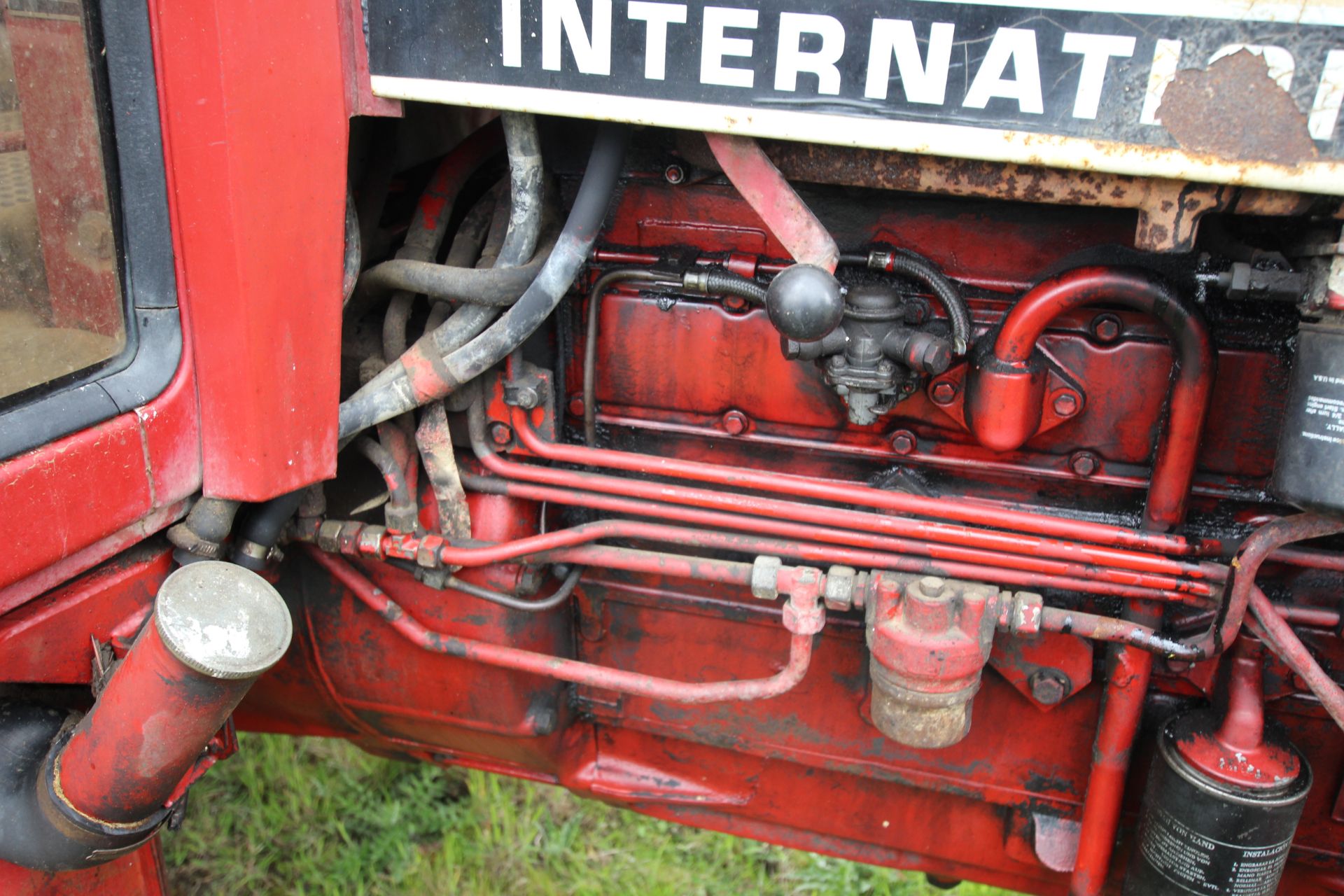 International 956 XL 4WD tractor. Registration ADX 134Y. Date of first registration 08/10/1982. 6, - Image 38 of 55