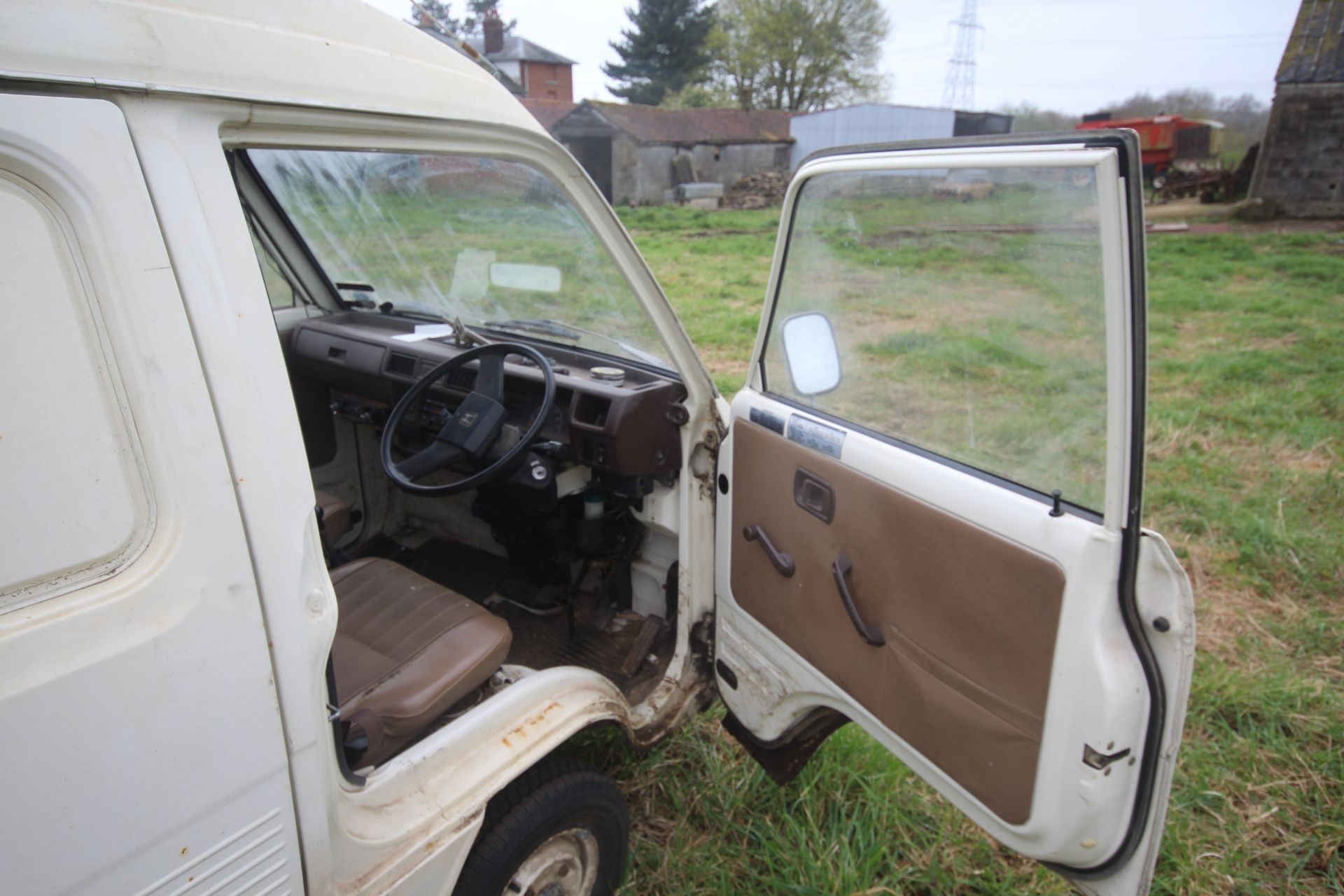 Honda Acty TN550 panel van. Registration C751 RRT. Date of first registration 13/08/1985. 97,101 - Image 30 of 48