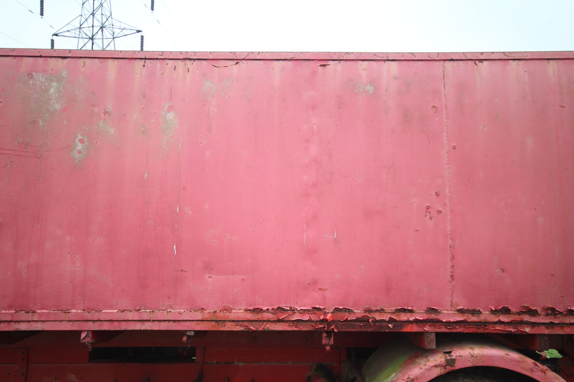 10T single axle lorry conversion tipping trailer. With twin wheels and steel body. Ex-Leyland - Image 15 of 51