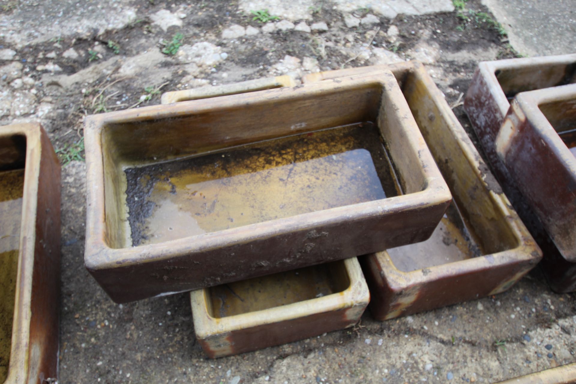 3x Hurlford salt glazed troughs by Marnock. - Image 2 of 2