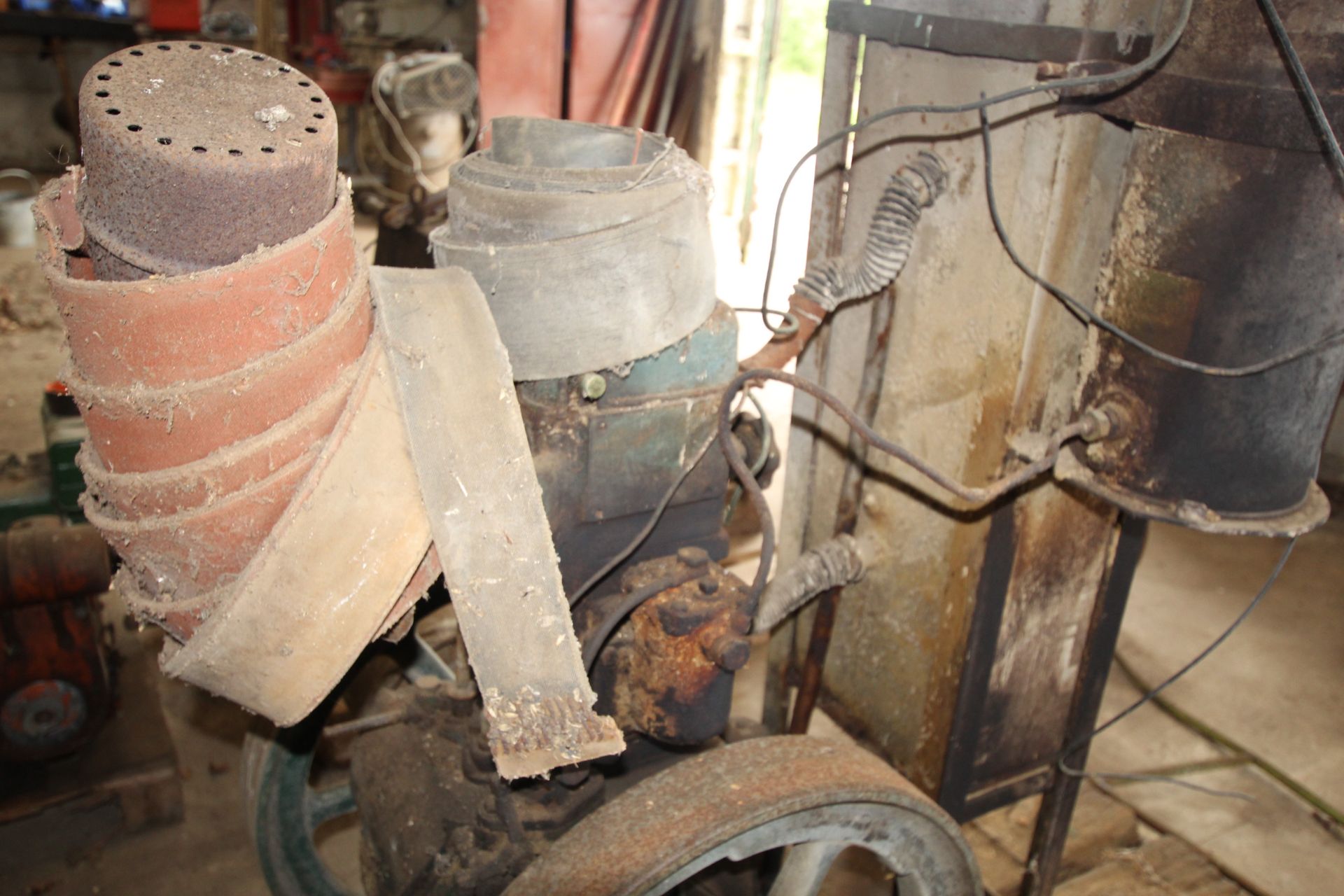 R A Lister & Co stationary engine. Owned from new. To be sold in situ and removed at purchaser’s - Image 4 of 7