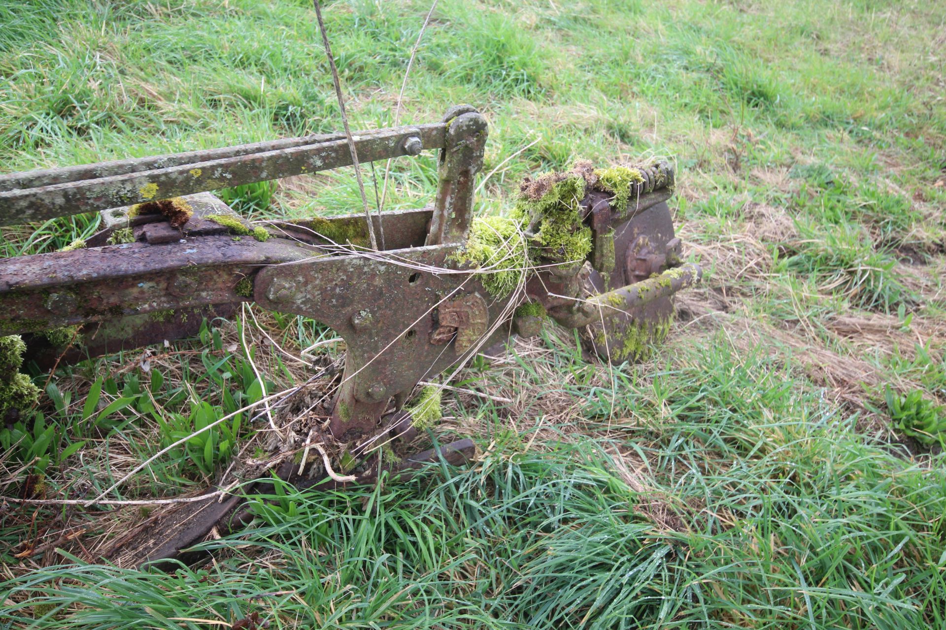 Ransomes three furrow trailed plough (no drawbar). - Image 11 of 19