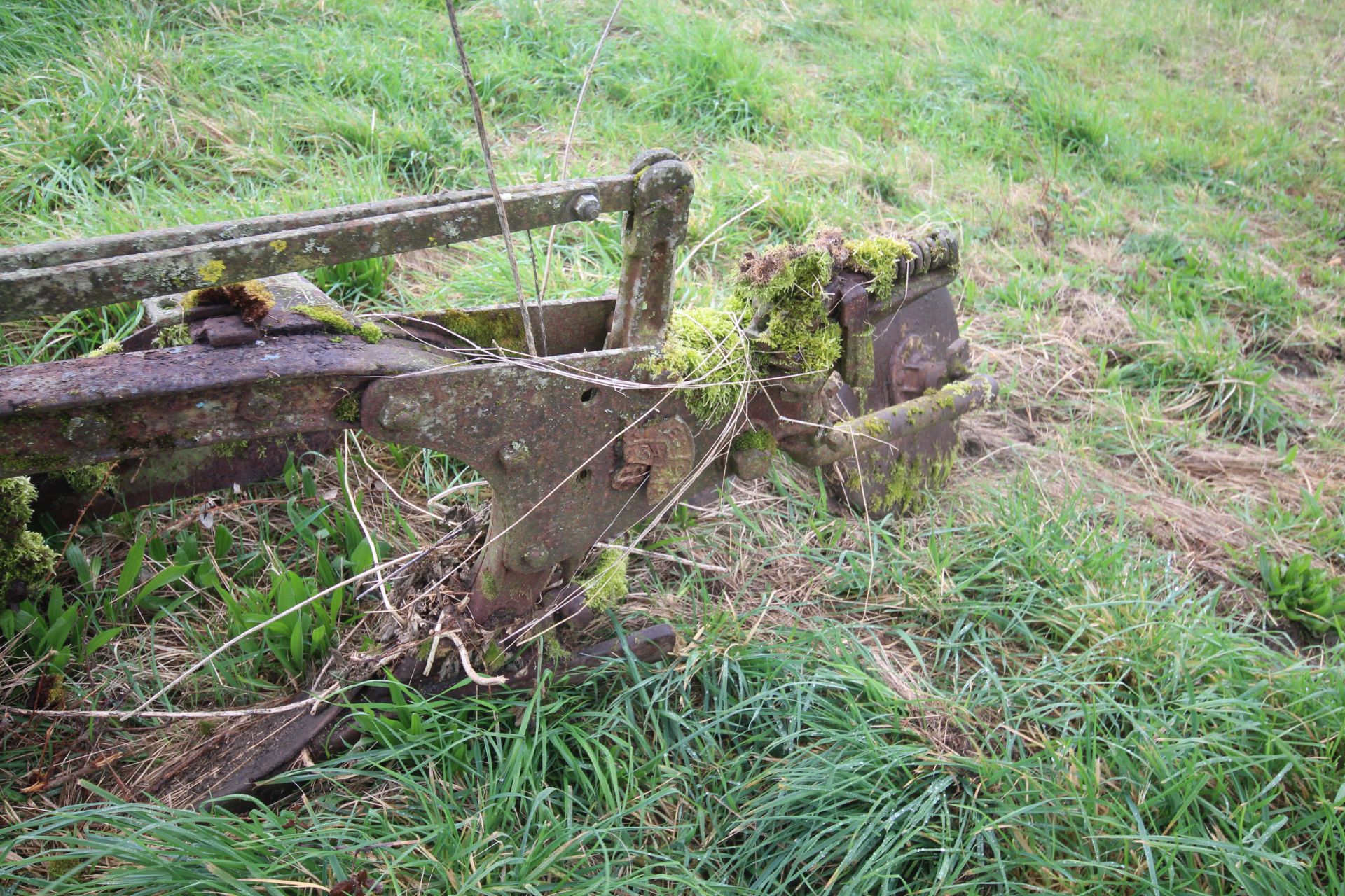 Ransomes three furrow trailed plough (no drawbar). - Bild 11 aus 19