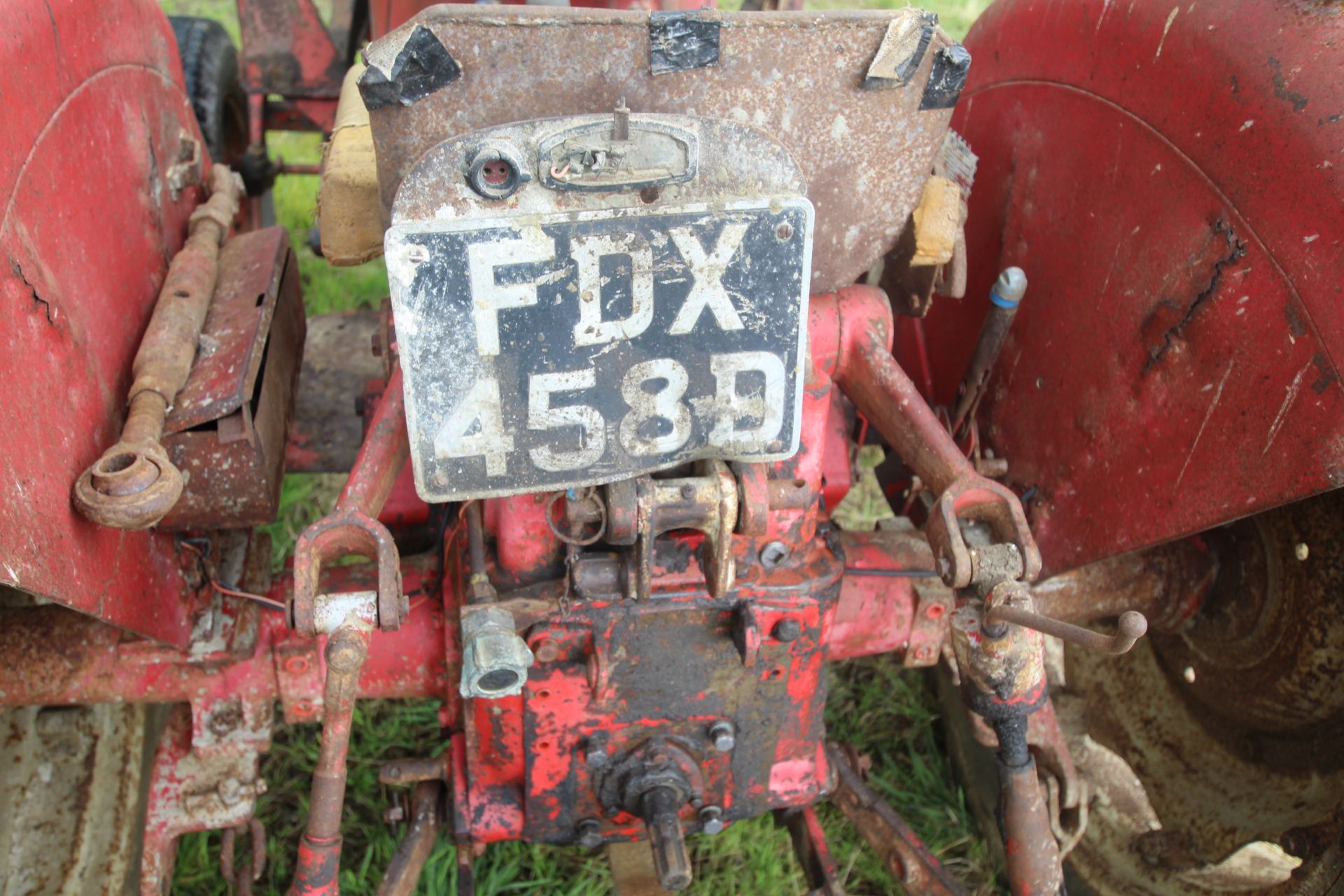 McCormick 434 2WD tractor. Registration FDX4 58D (expired). Serial No. B/2894. With Quicke loader ( - Image 21 of 58