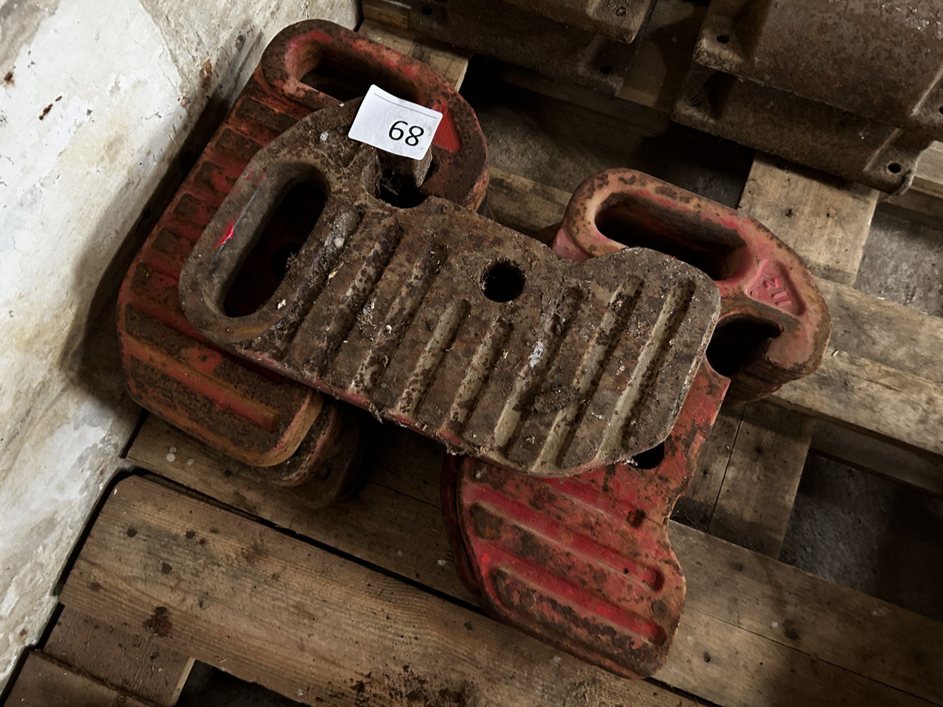 9x Belarus Jerry can style front weights. - Image 3 of 3