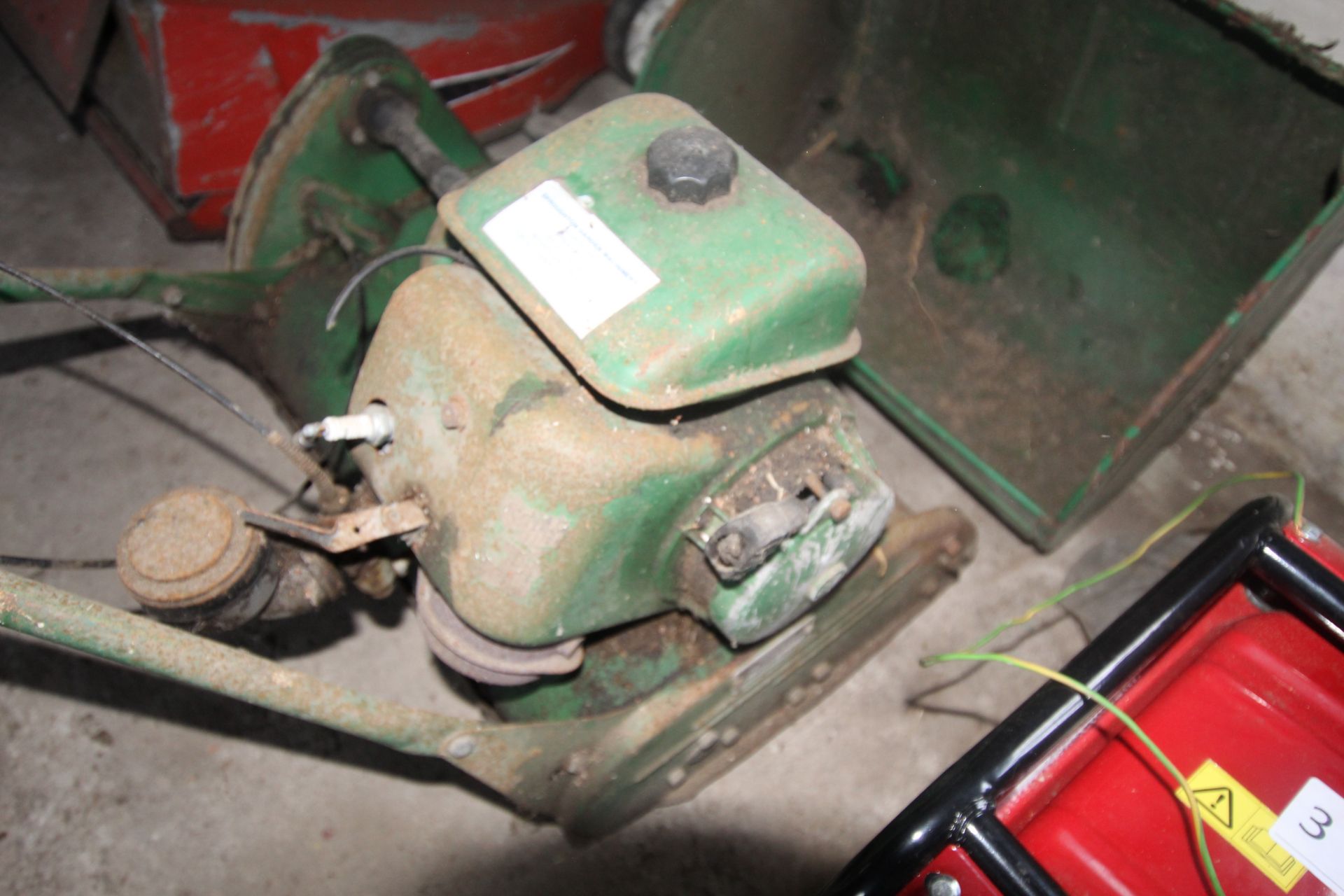 Ransomes 20in Marquis cylinder mower. - Image 4 of 7