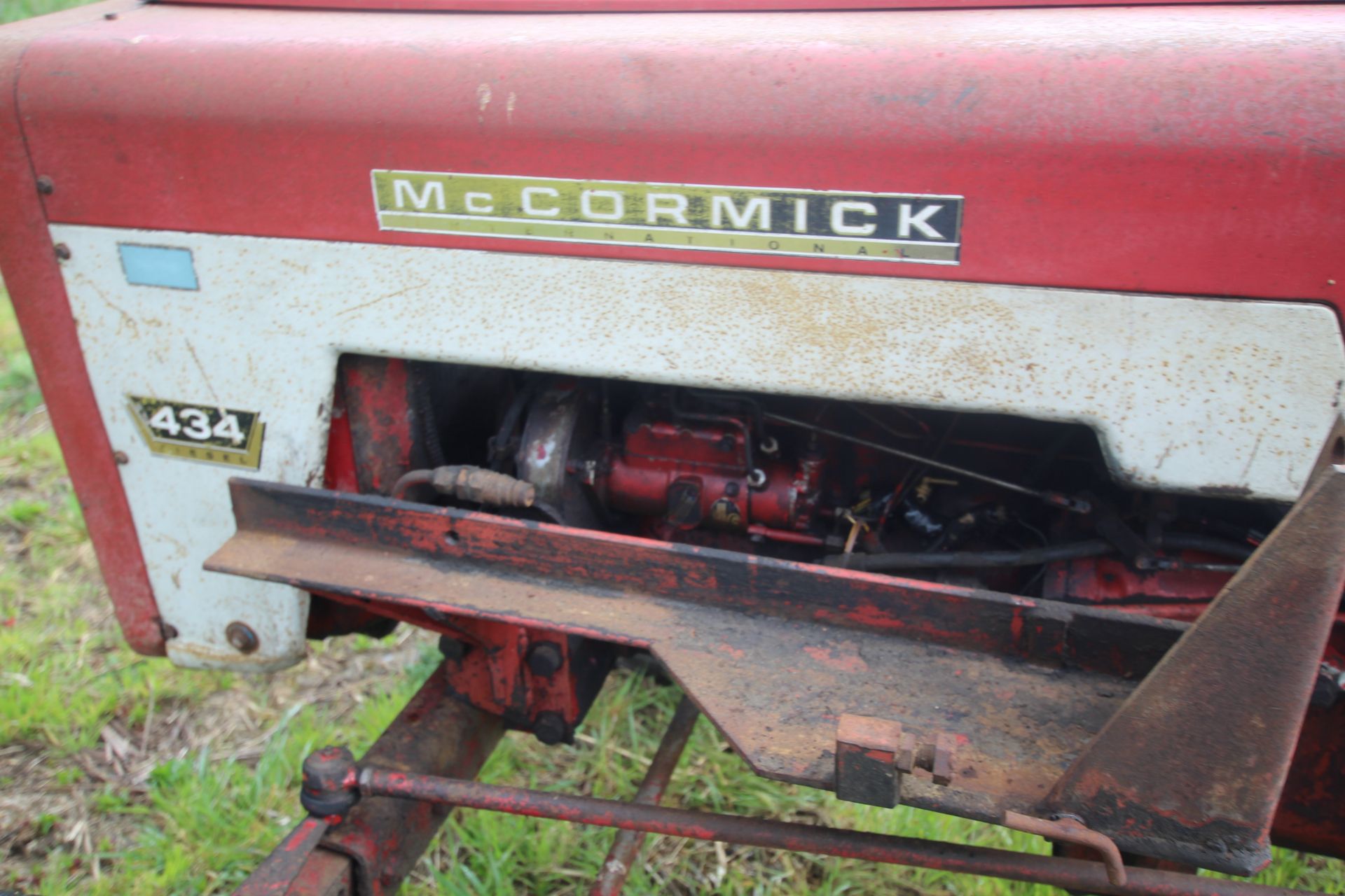 McCormick 434 2WD tractor. Registration FDX4 58D (expired). Serial No. B/2894. With Quicke loader ( - Image 10 of 58