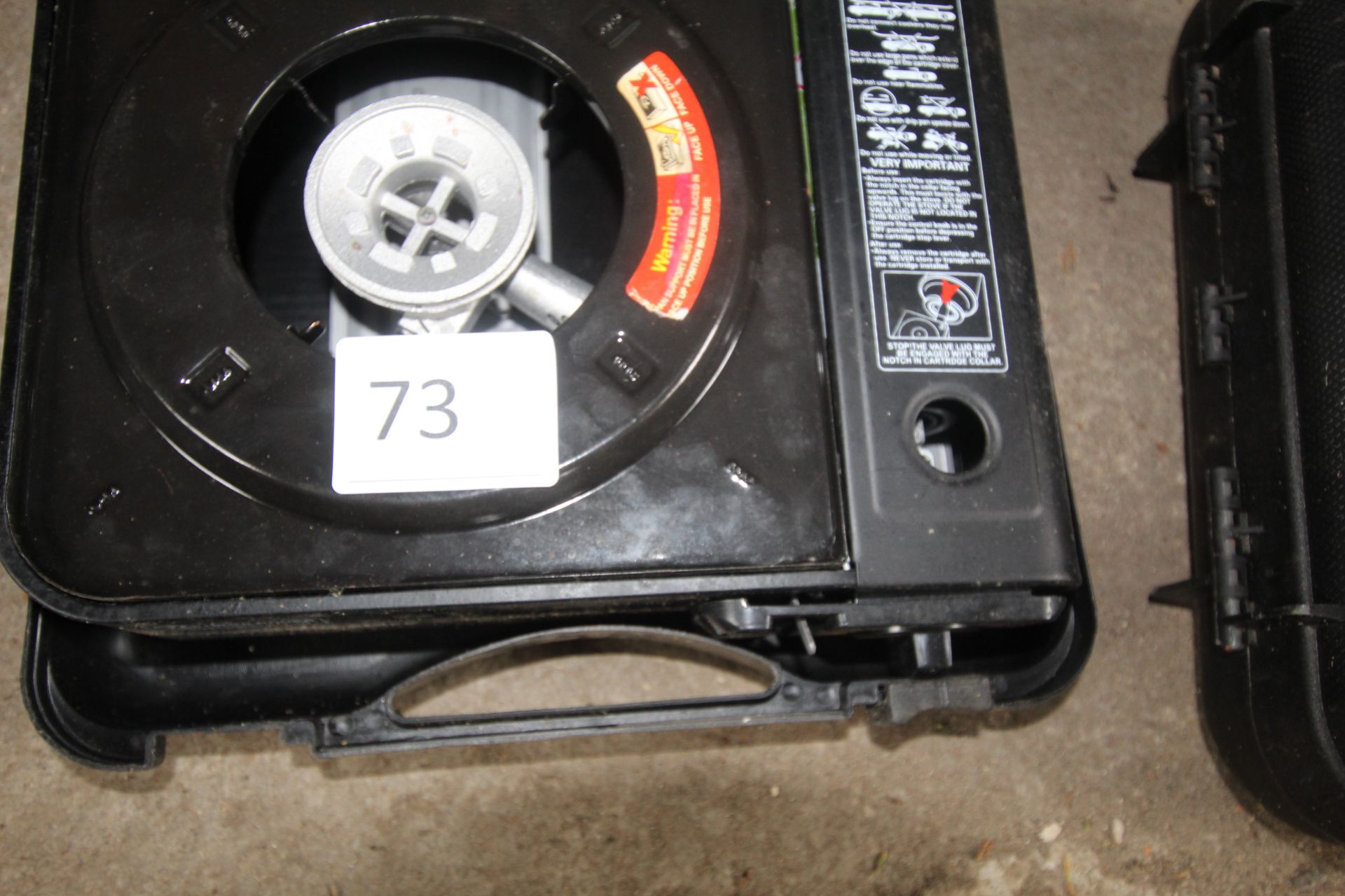 Unused gas stove in case. - Image 2 of 2