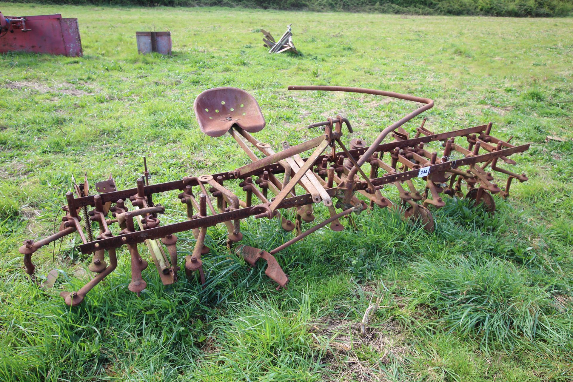 Ferguson BKE-20 extended steerage hoe. Serial number 3215. Owned from new.