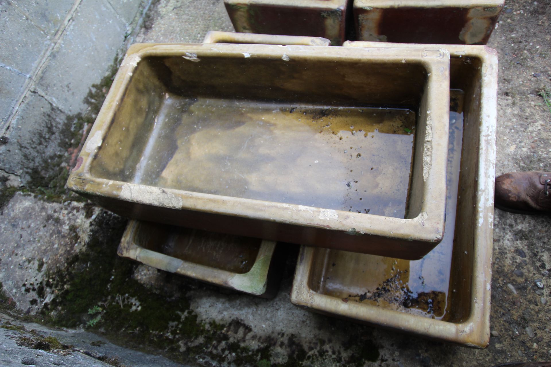 3x Hurlford salt glazed troughs by Marnock. - Image 2 of 2