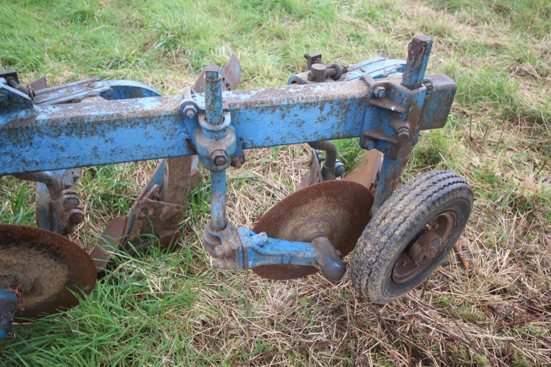 Ransomes TS90-12-4 4 furrow conventional plough. Owned from new. - Image 20 of 24