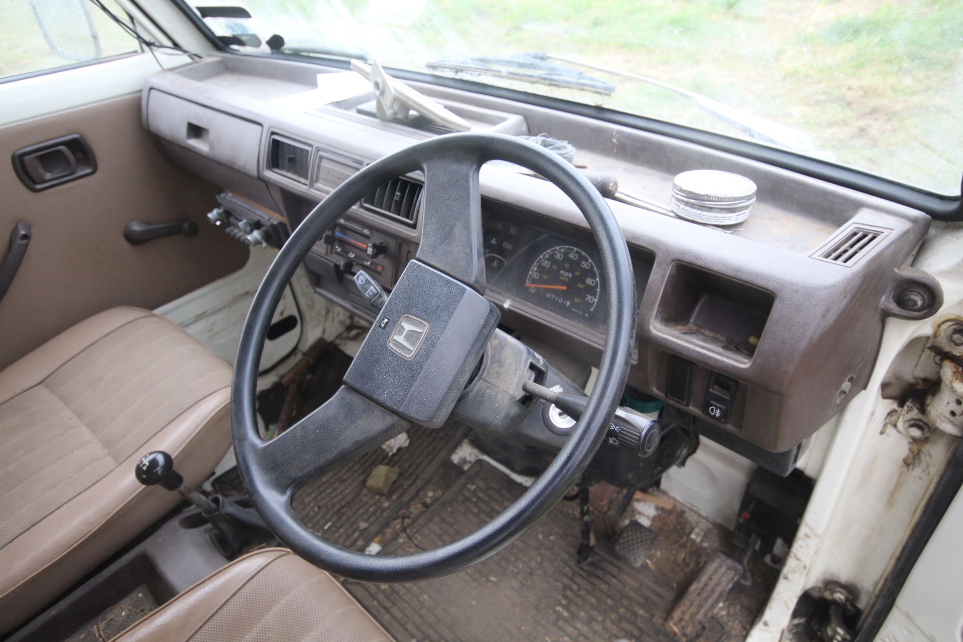 Honda Acty TN550 panel van. Registration C751 RRT. Date of first registration 13/08/1985. 97,101 - Image 33 of 48