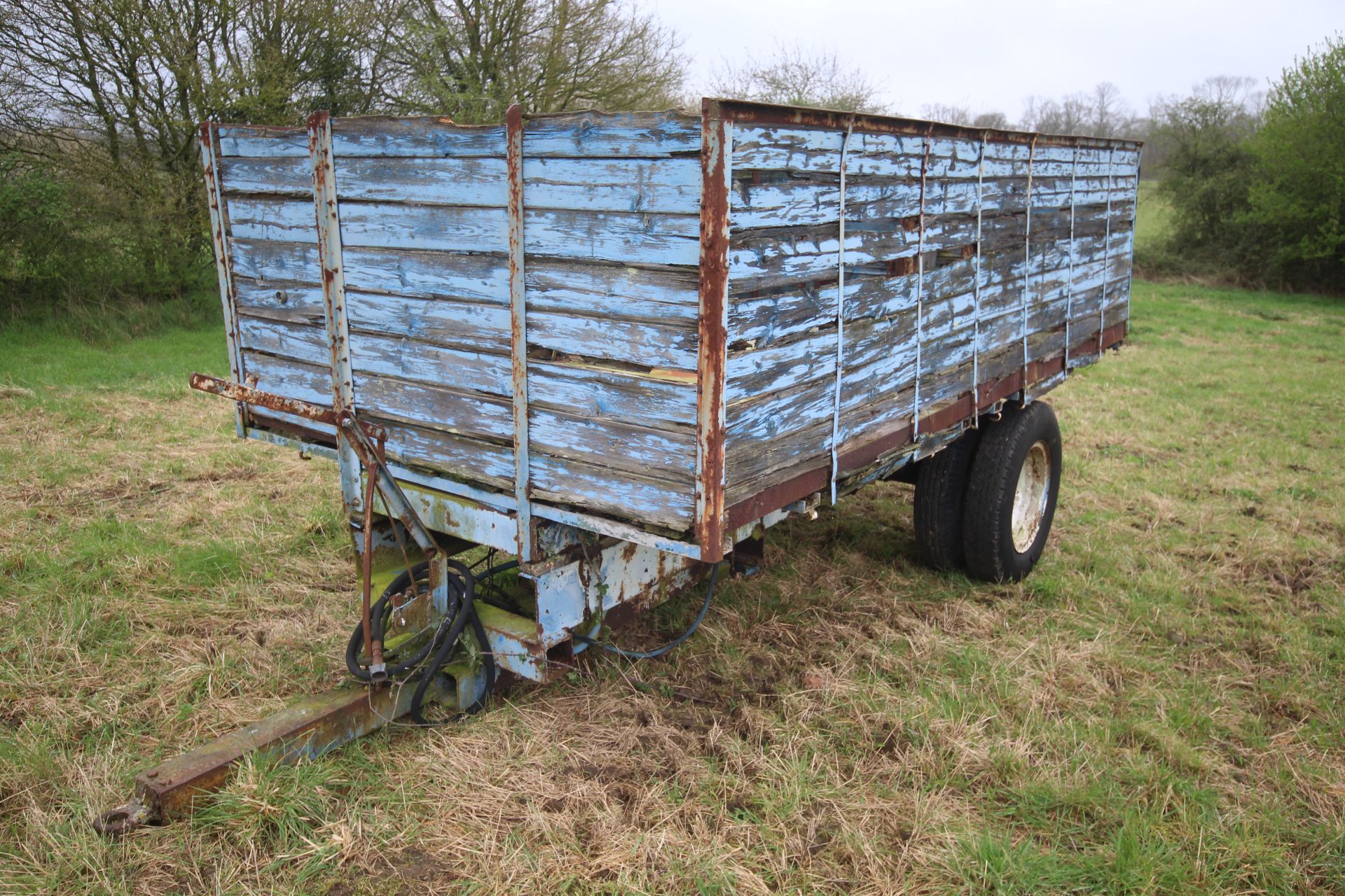 8T single axle lorry conversion tipping trailer. Ex-BMC. - Image 2 of 44