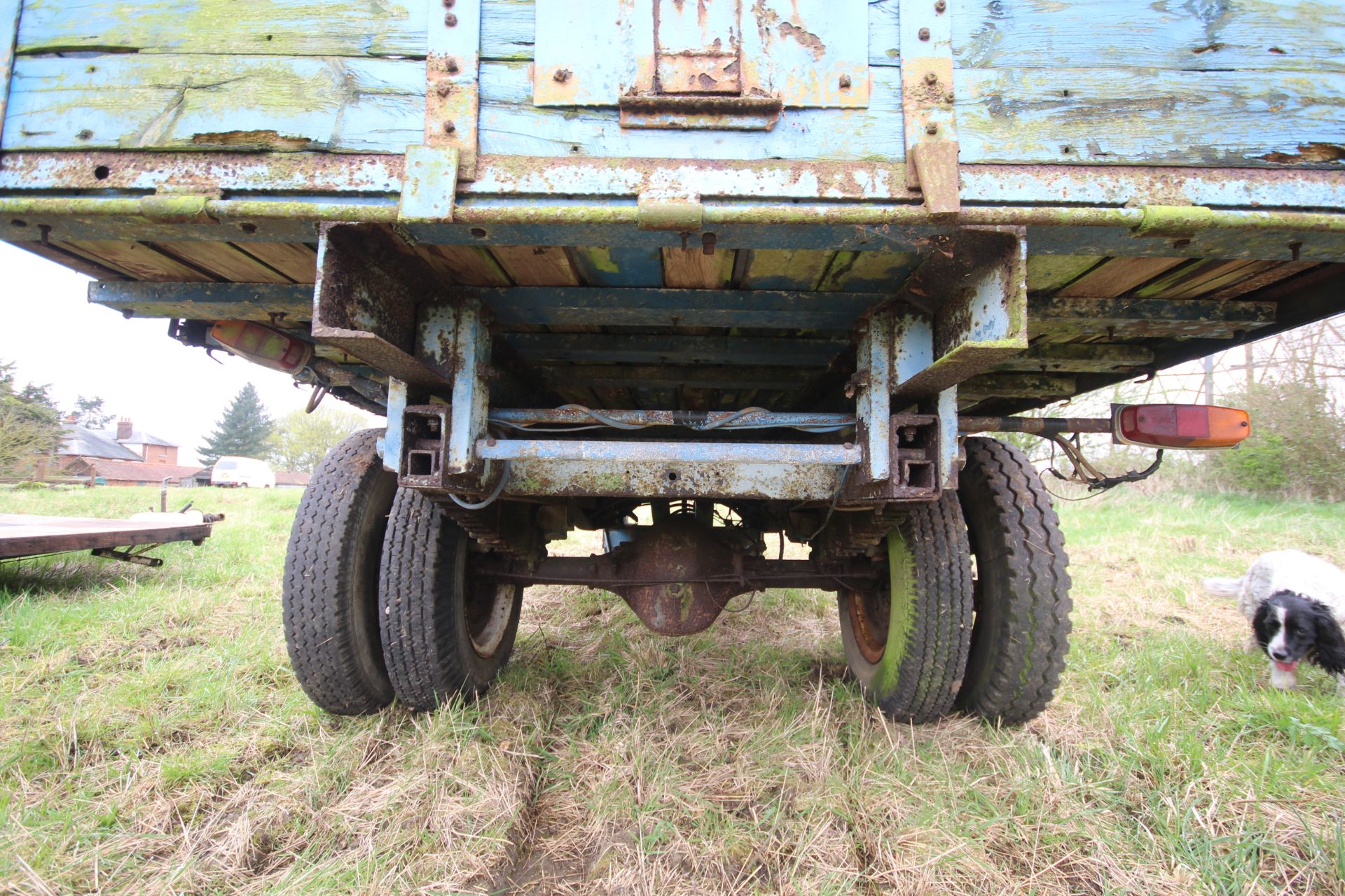 8T single axle lorry conversion tipping trailer. Ex-BMC. - Image 28 of 44