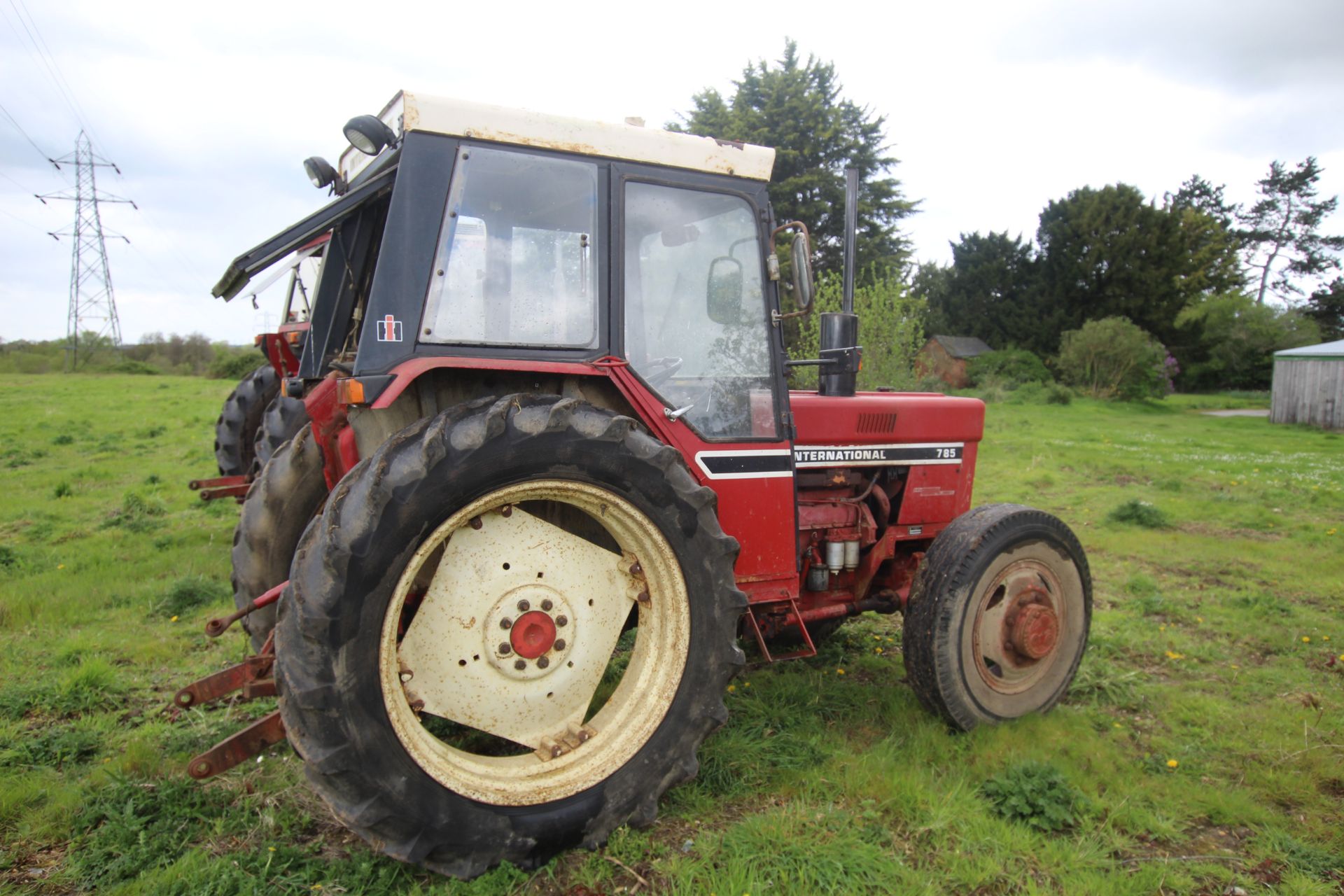 International 785 4WD tractor. Registration A684 FGV. Date of first registration 24/08/1983. 4,144 - Image 2 of 56