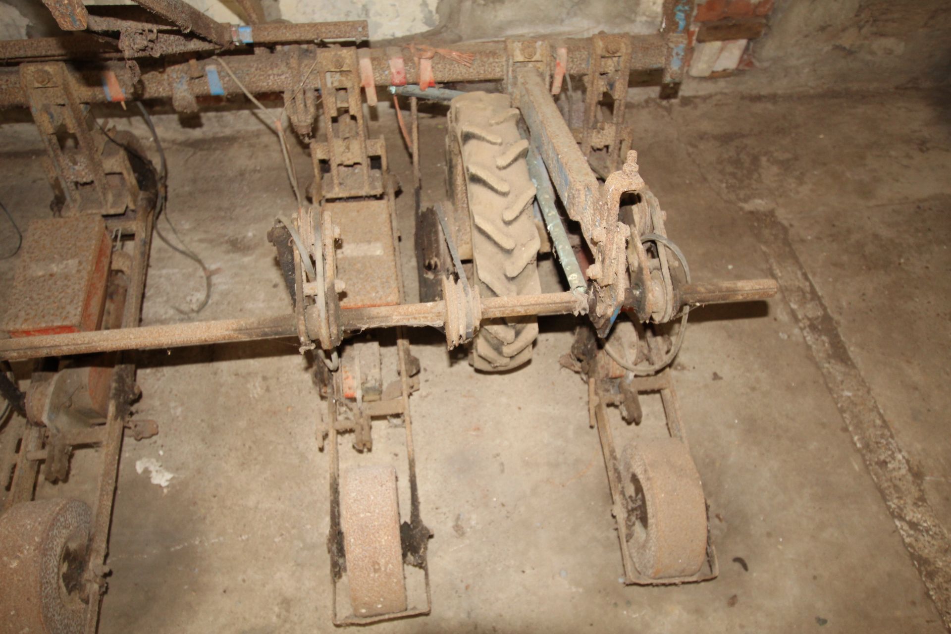 Stanhay six row mounted beet drill. With bout markers. - Image 4 of 7