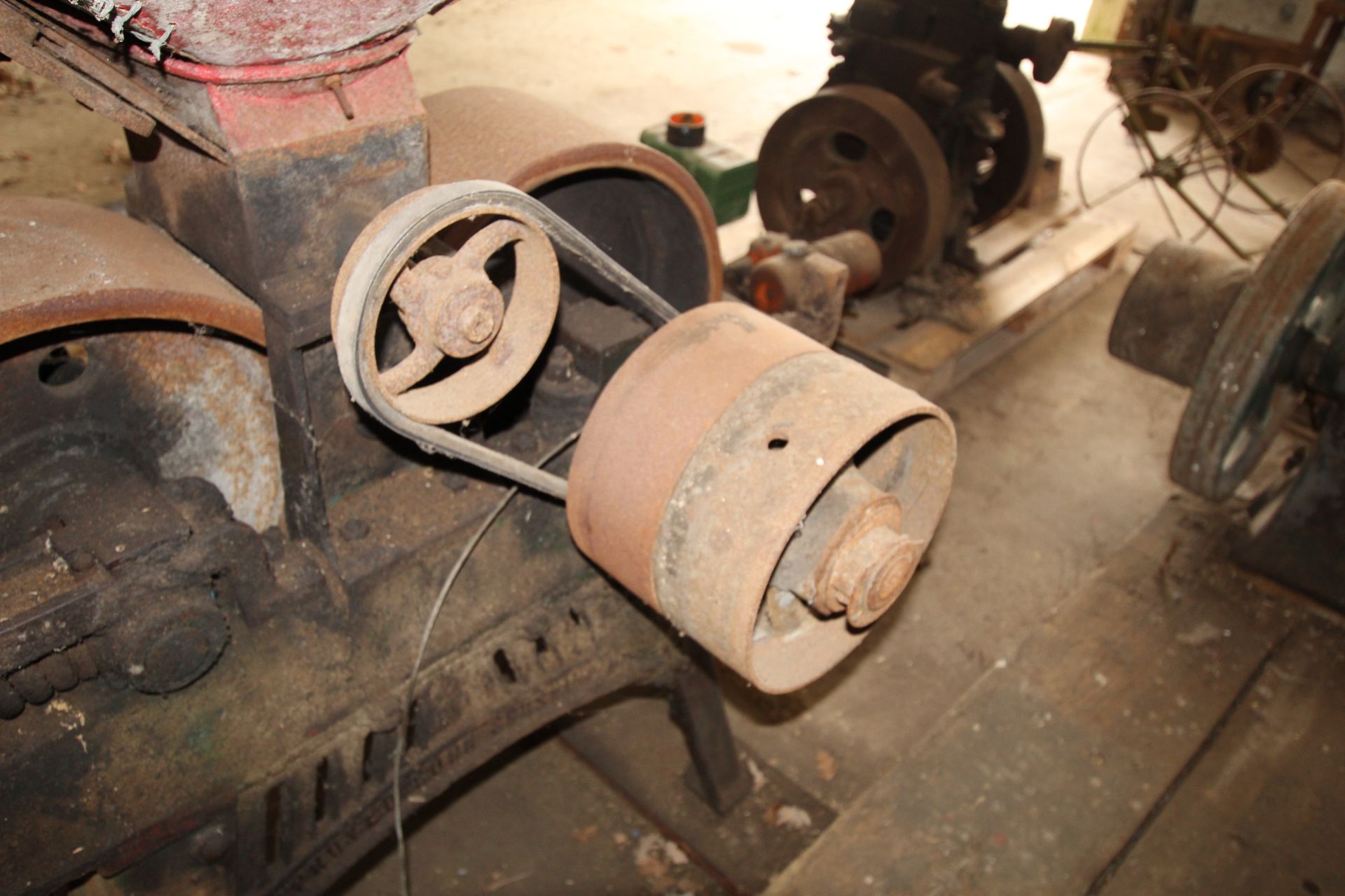 Bentall roller mill with hopper. To be sold in situ and removed at purchaser’s expense. - Image 6 of 10