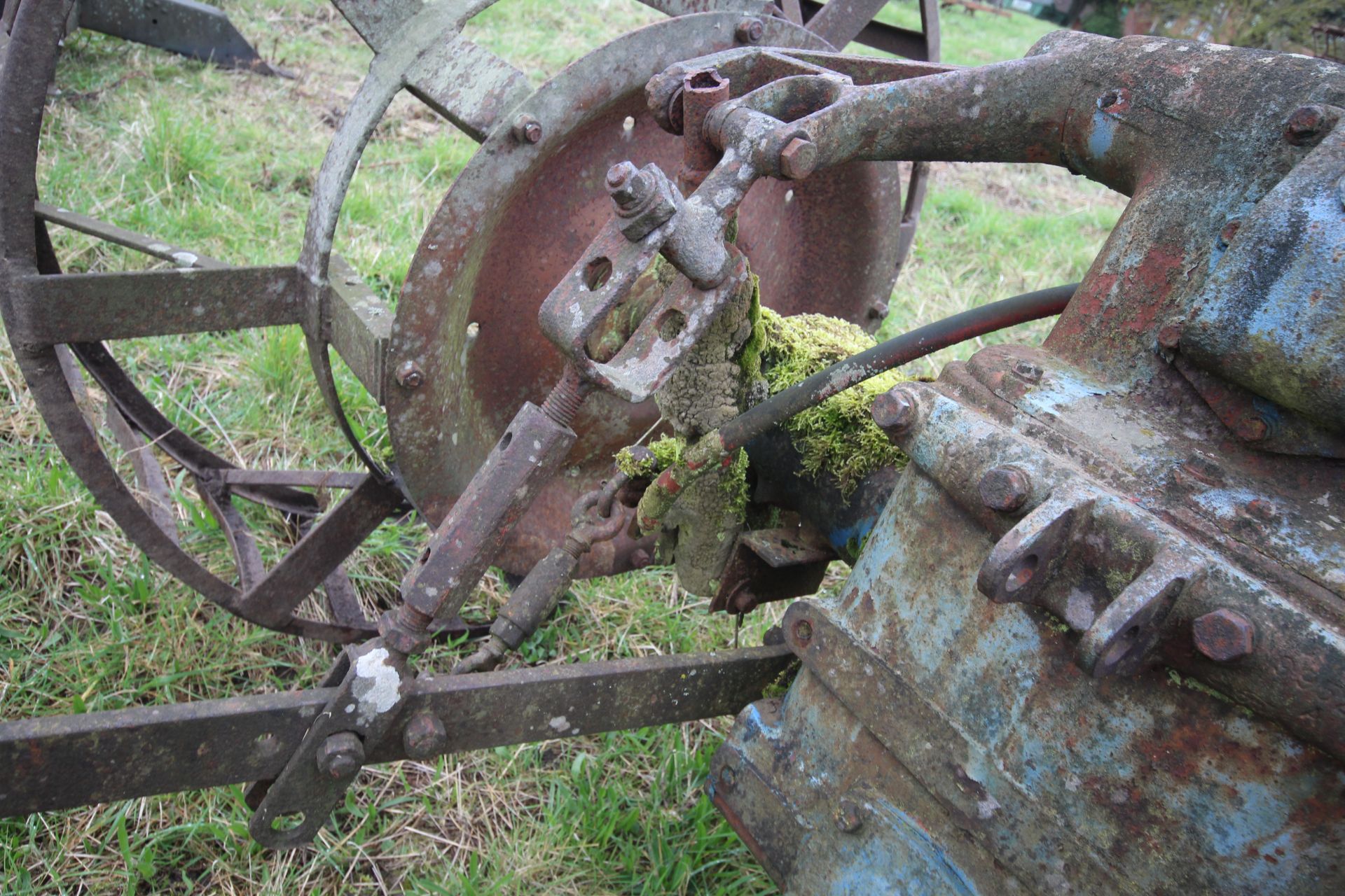 Farm made tool carrier for crawler. Based on Fordson Major backend. - Image 21 of 31