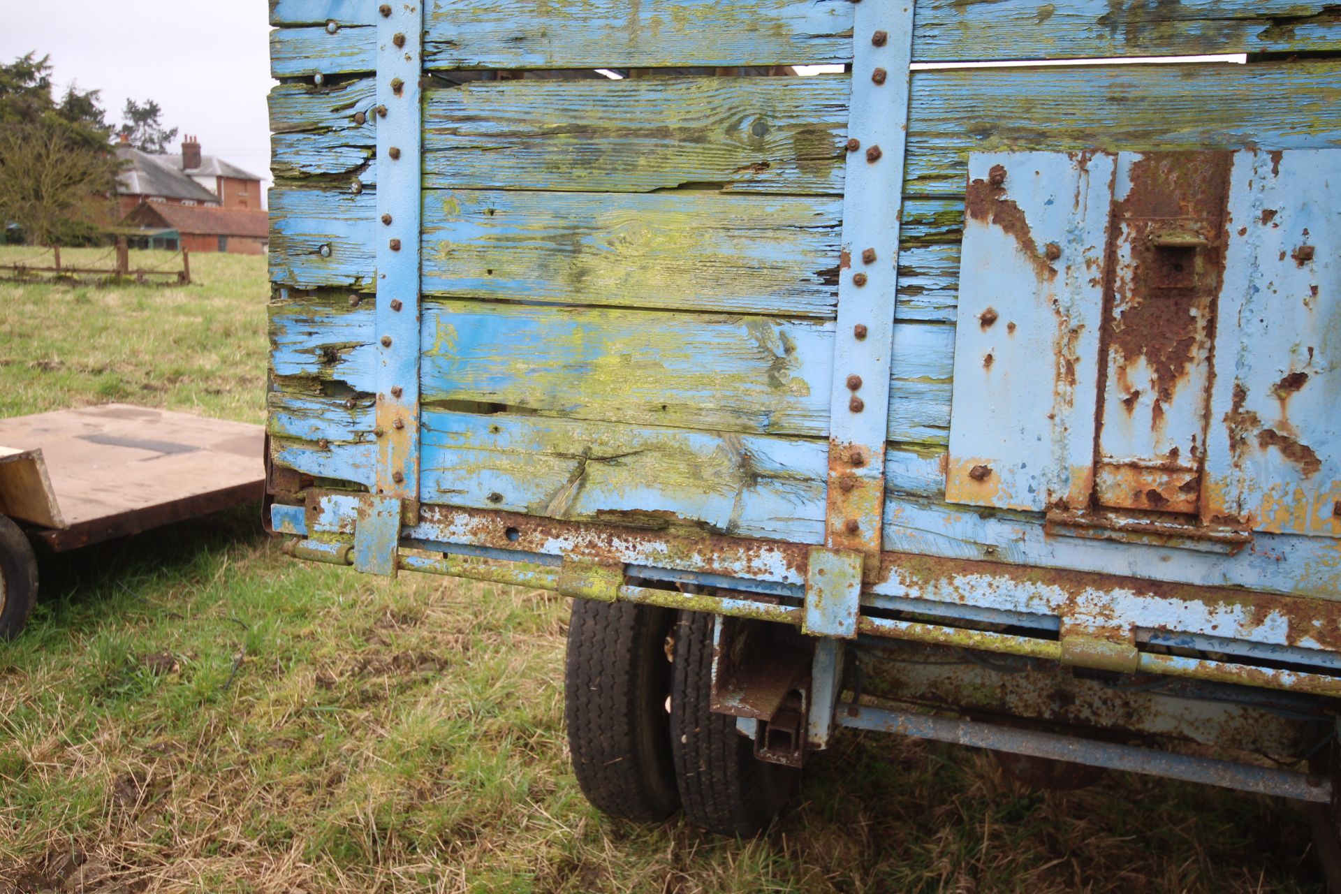 8T single axle lorry conversion tipping trailer. Ex-BMC. - Image 24 of 44