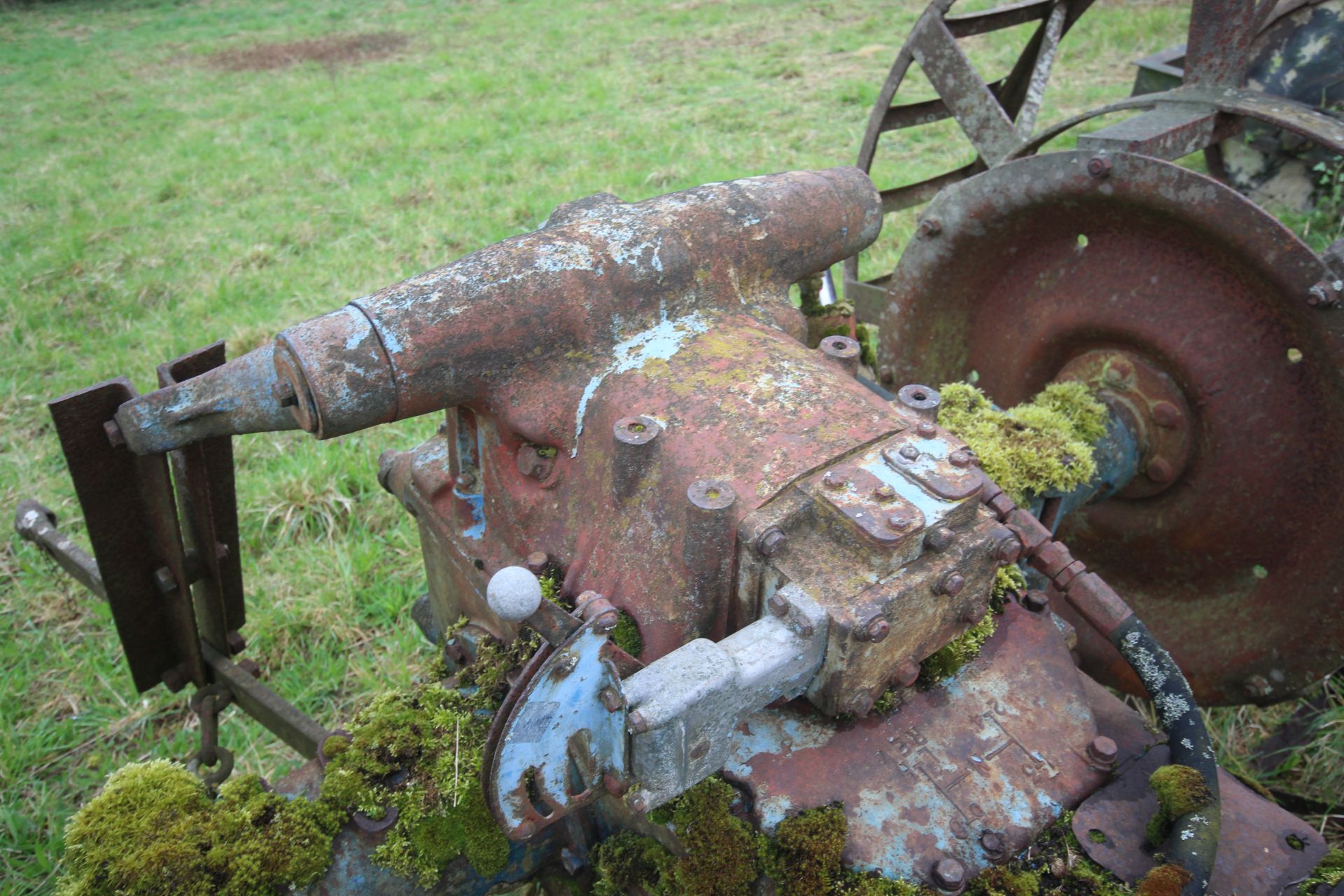 Farm made tool carrier for crawler. Based on Fordson Major backend. - Image 9 of 31